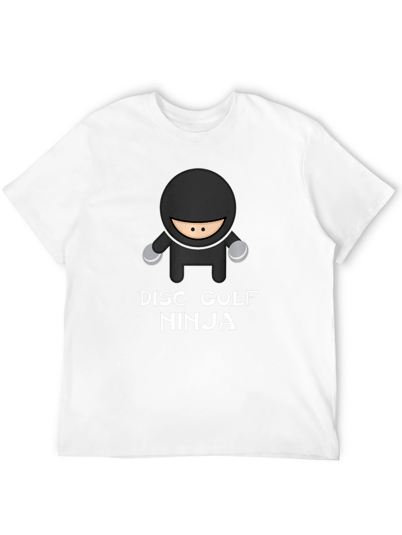 Camiseta Negra Ninja Golf de Disco