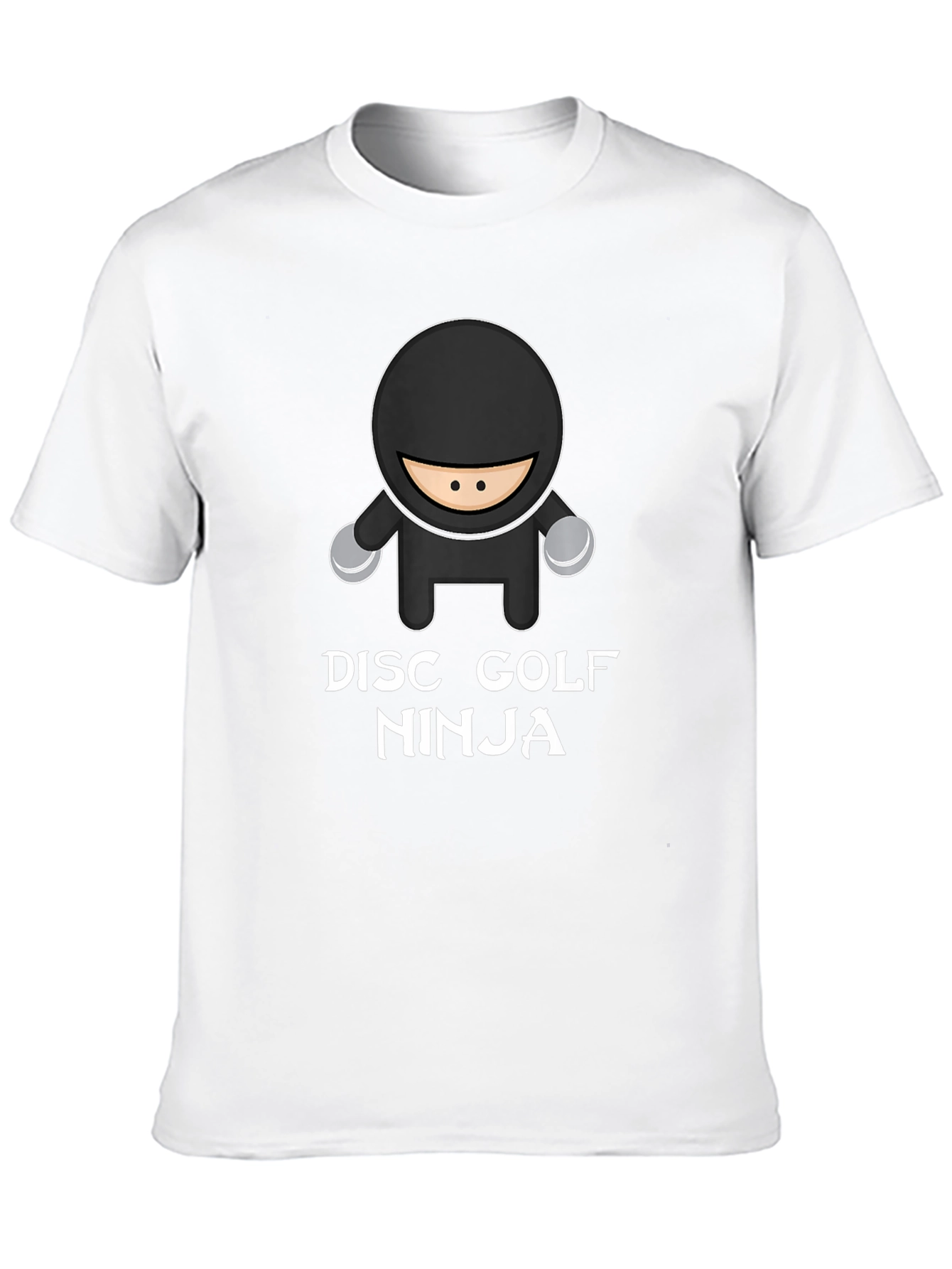 Camiseta Negra Ninja Golf de Disco