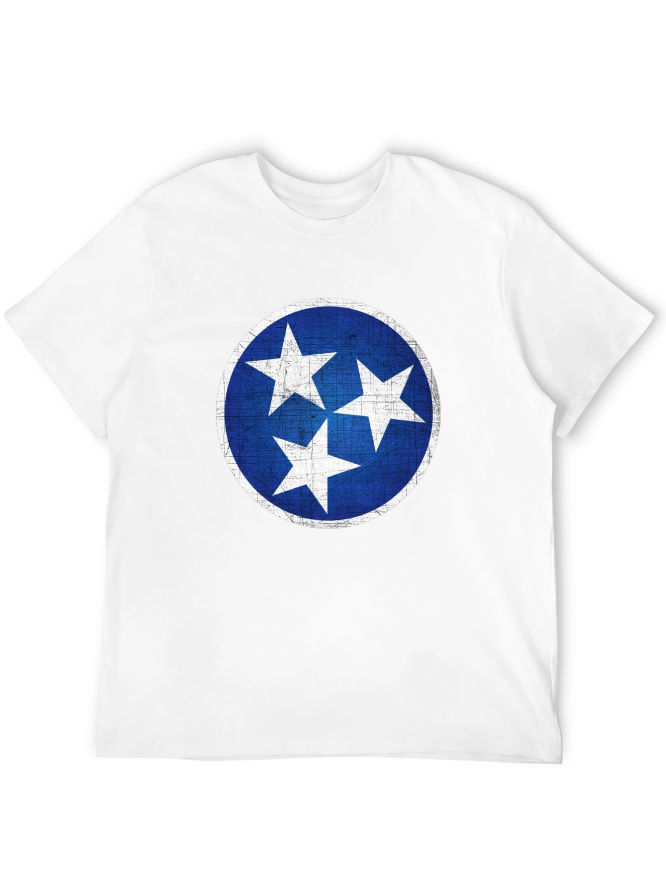 Camiseta Hombre Negra con Diseño Tennessee Stars