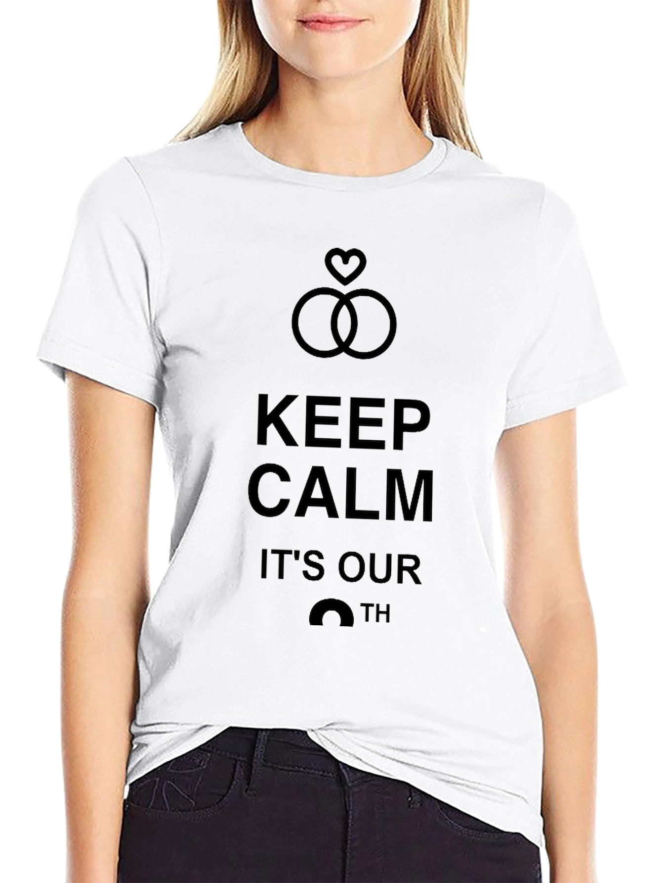Camiseta Negra Aniversario Keep Calm