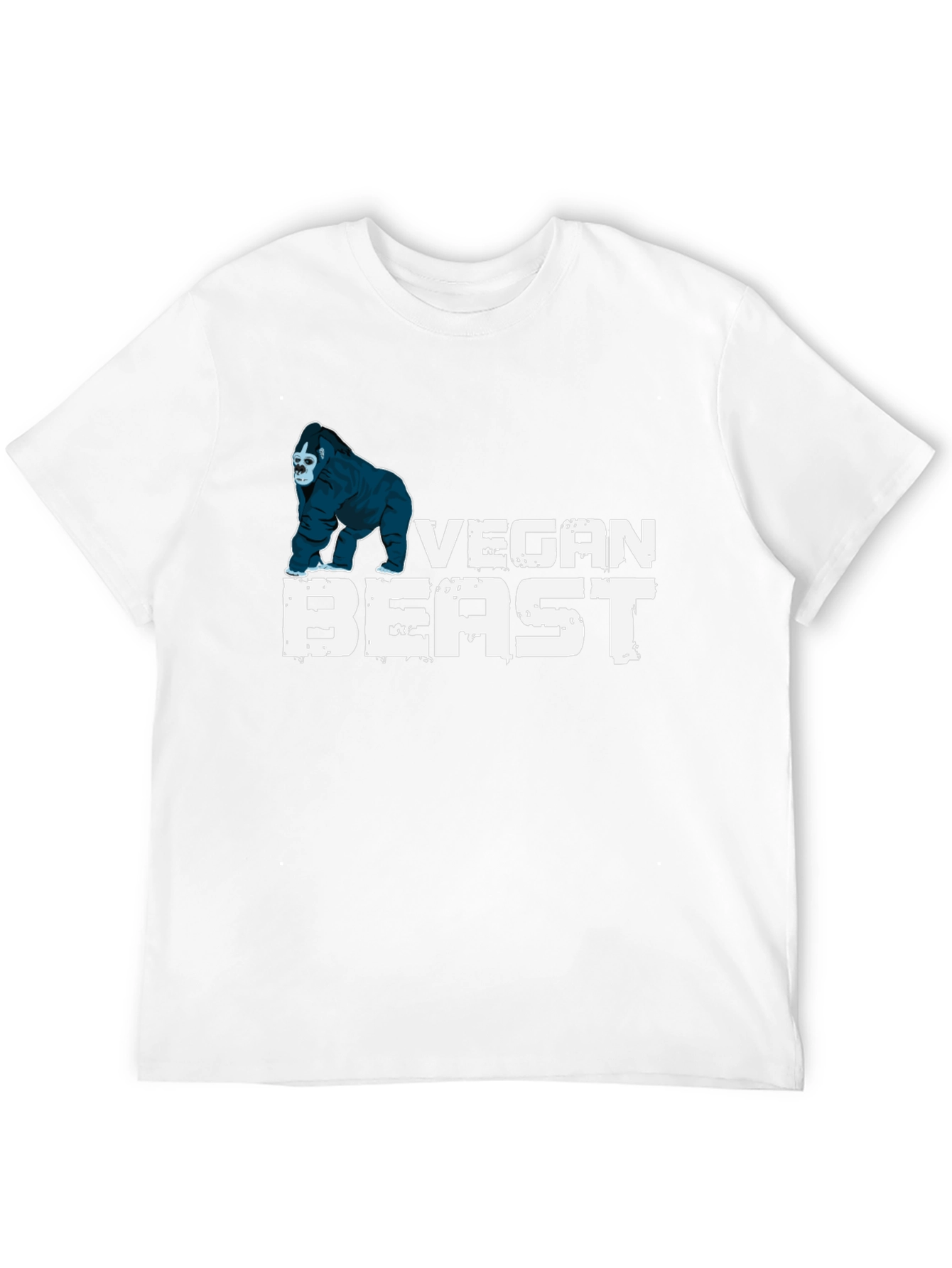 Camiseta Negra Vegan Beast