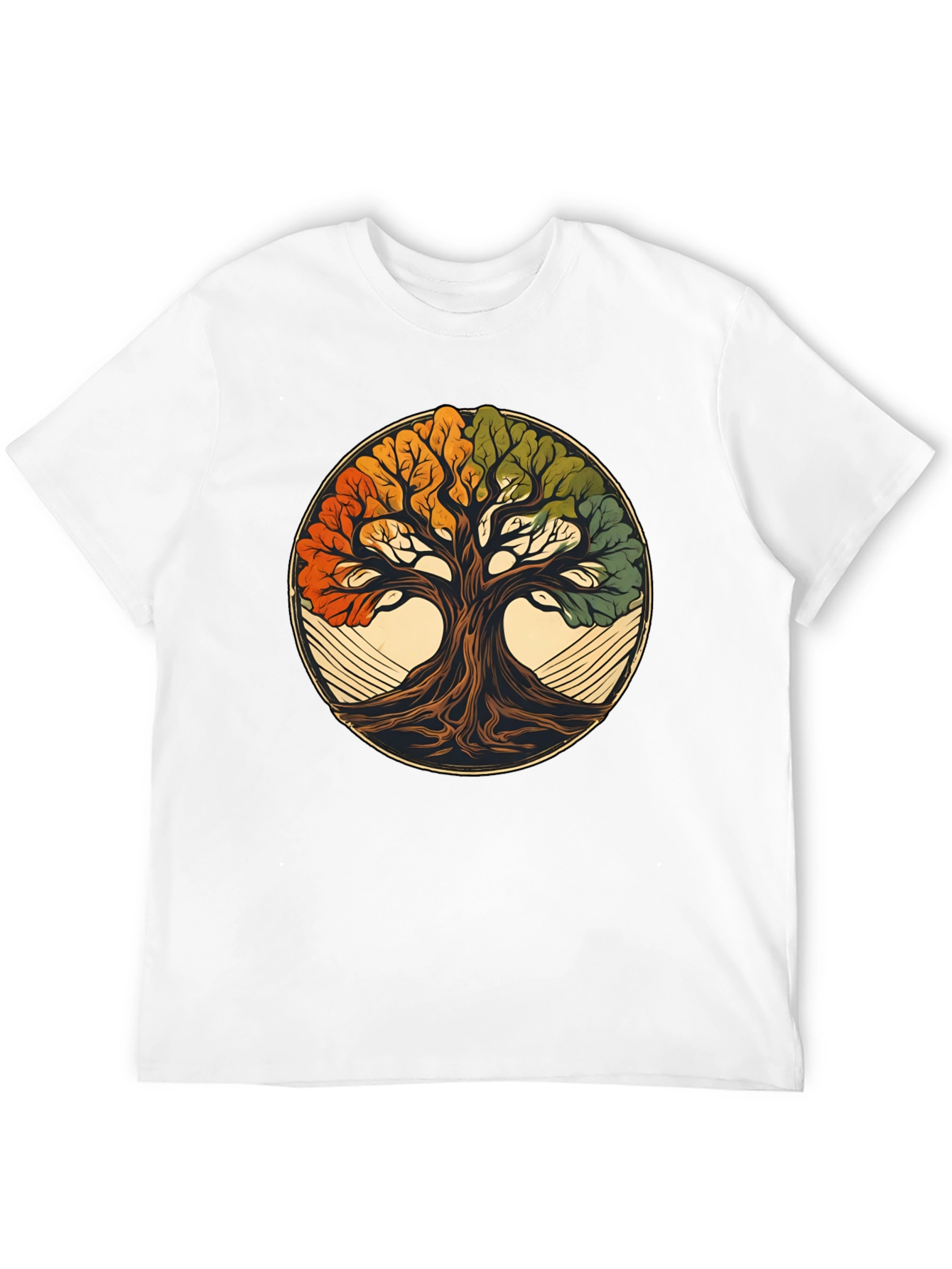 Camiseta Negra Árbol de la Vida