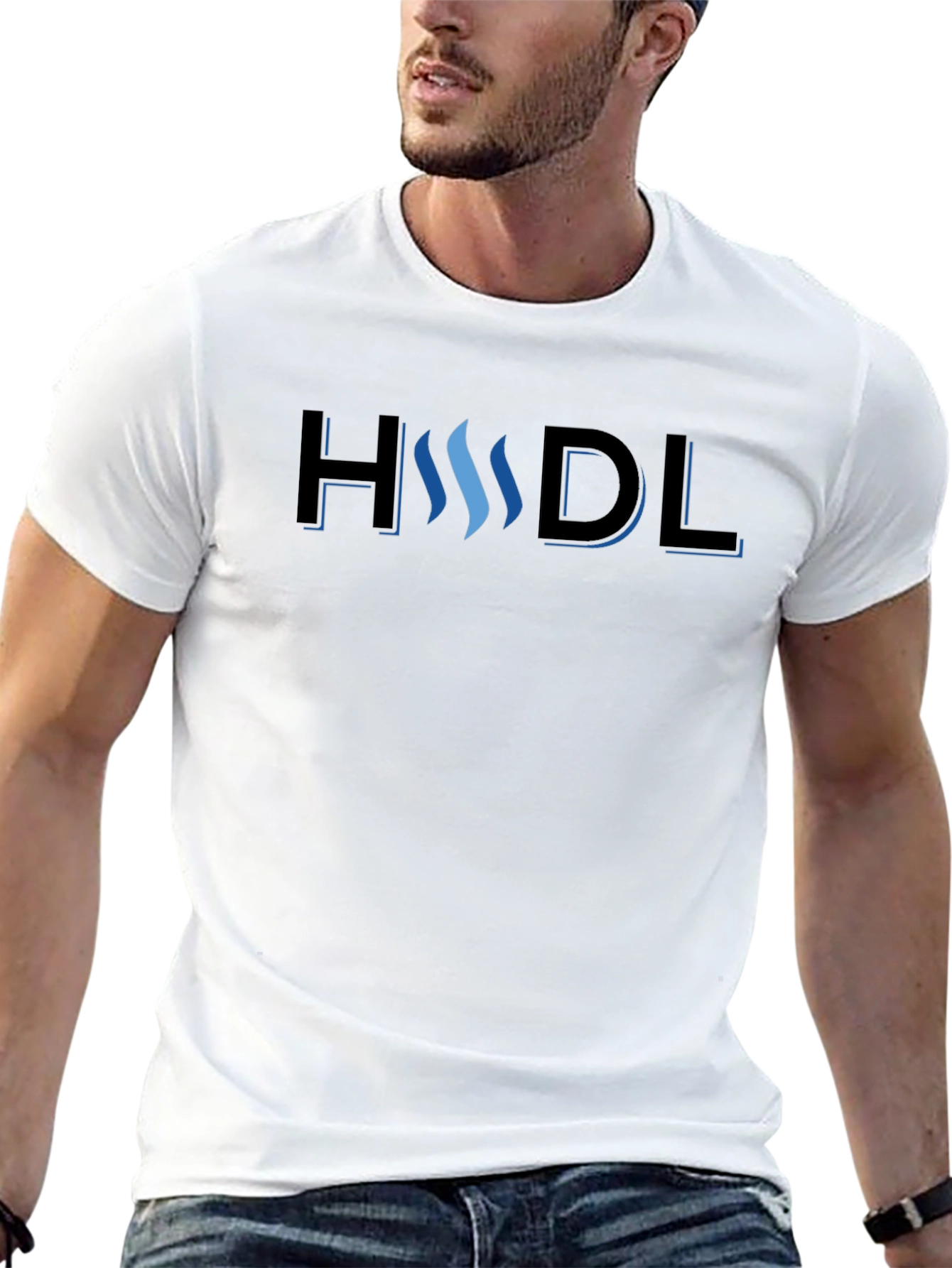 Camiseta Negra HODL Crypto Bitcoin