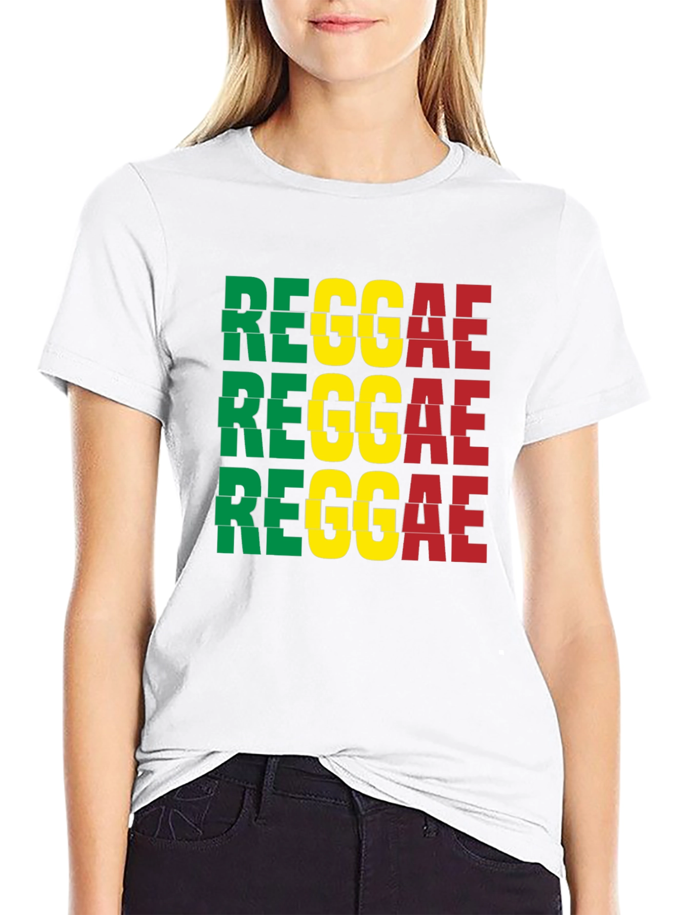 Camiseta Reggae para Hombre - Diseño Llamativo