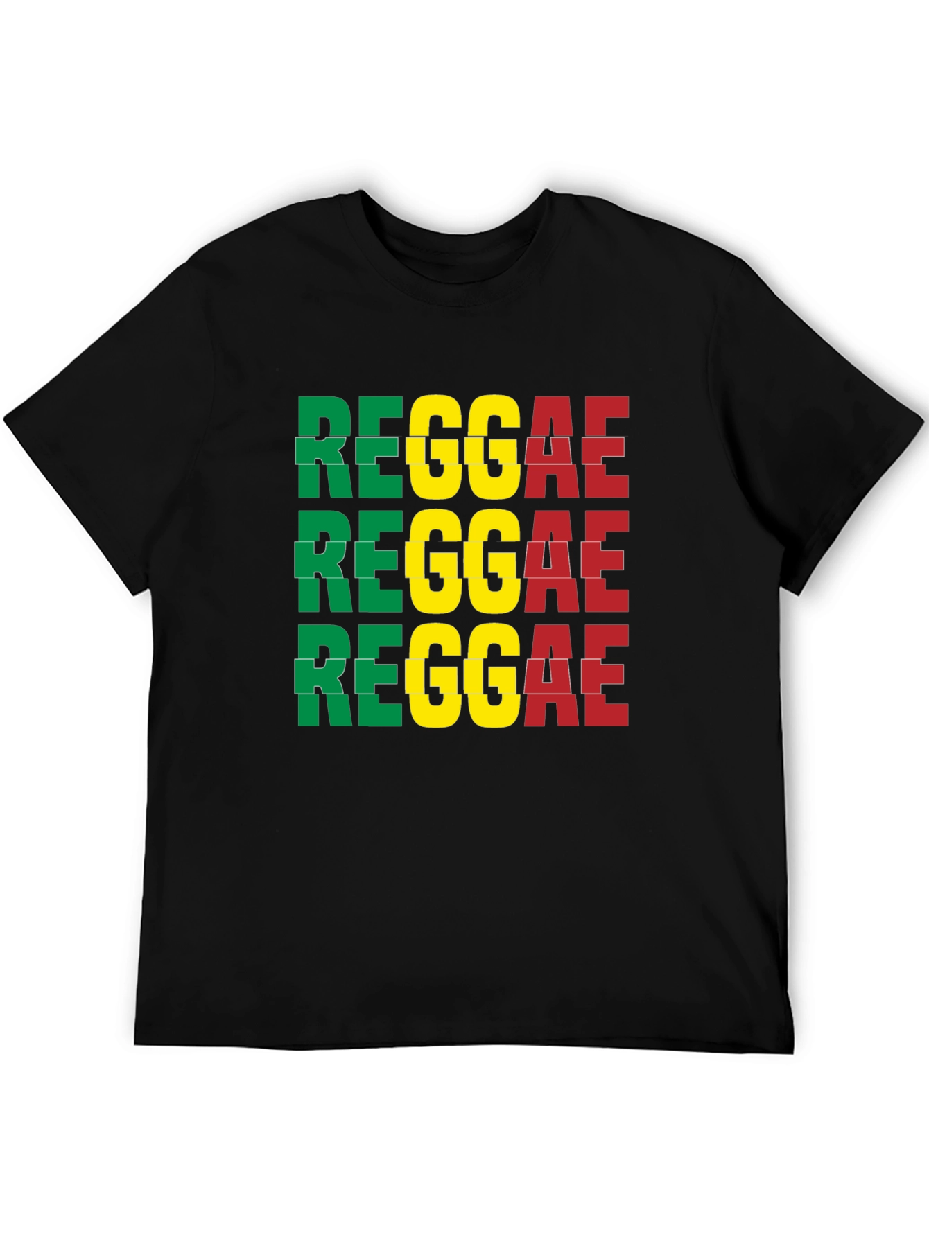 Camiseta Reggae para Hombre - Diseño Llamativo