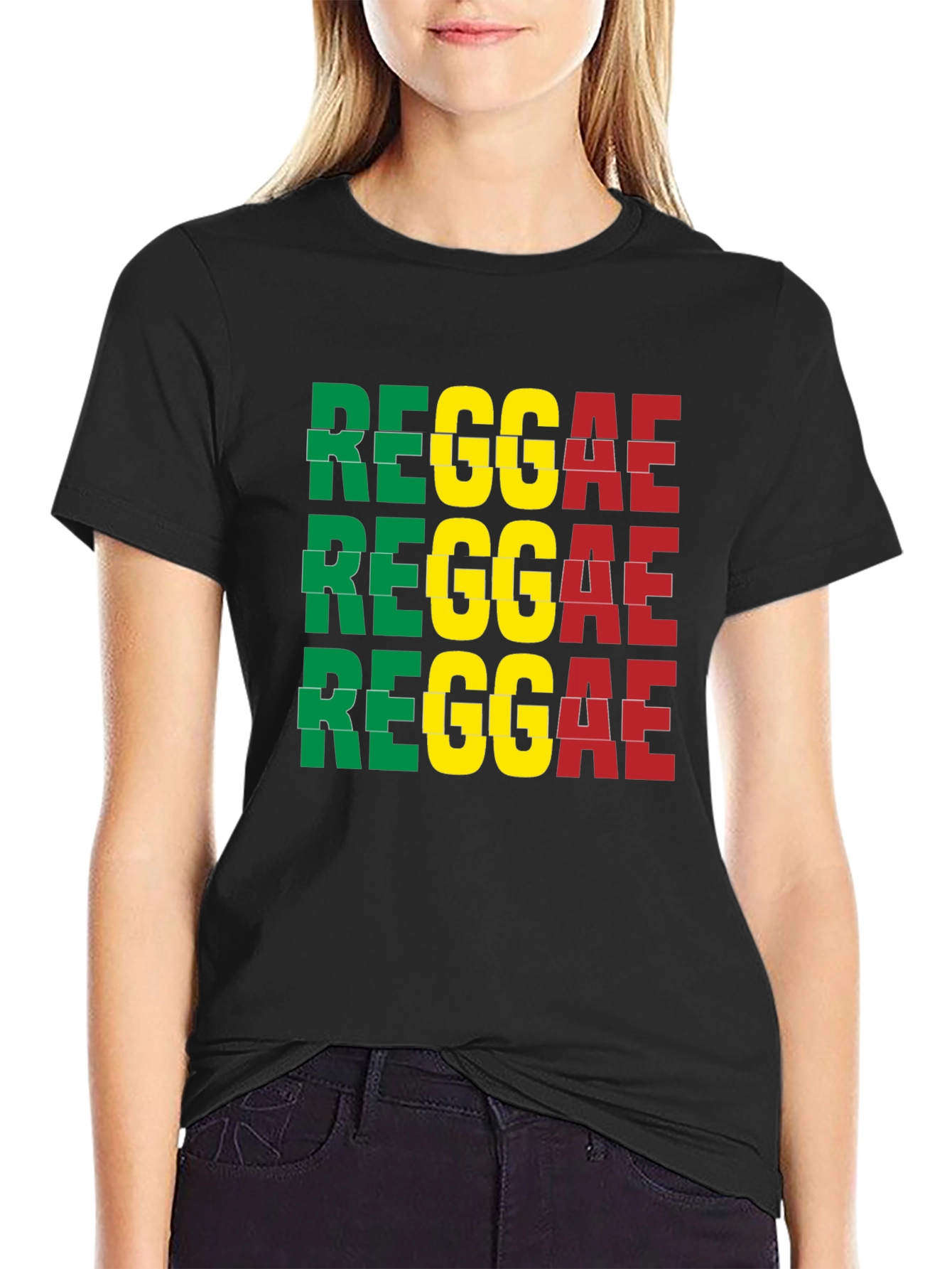 Camiseta Reggae para Hombre - Diseño Llamativo