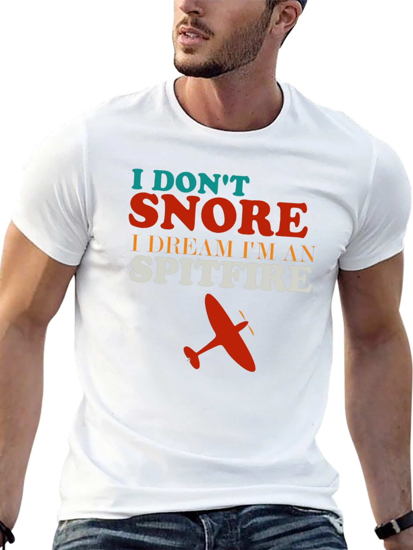 Camiseta Hombre No Ronco Soy un Spitfire