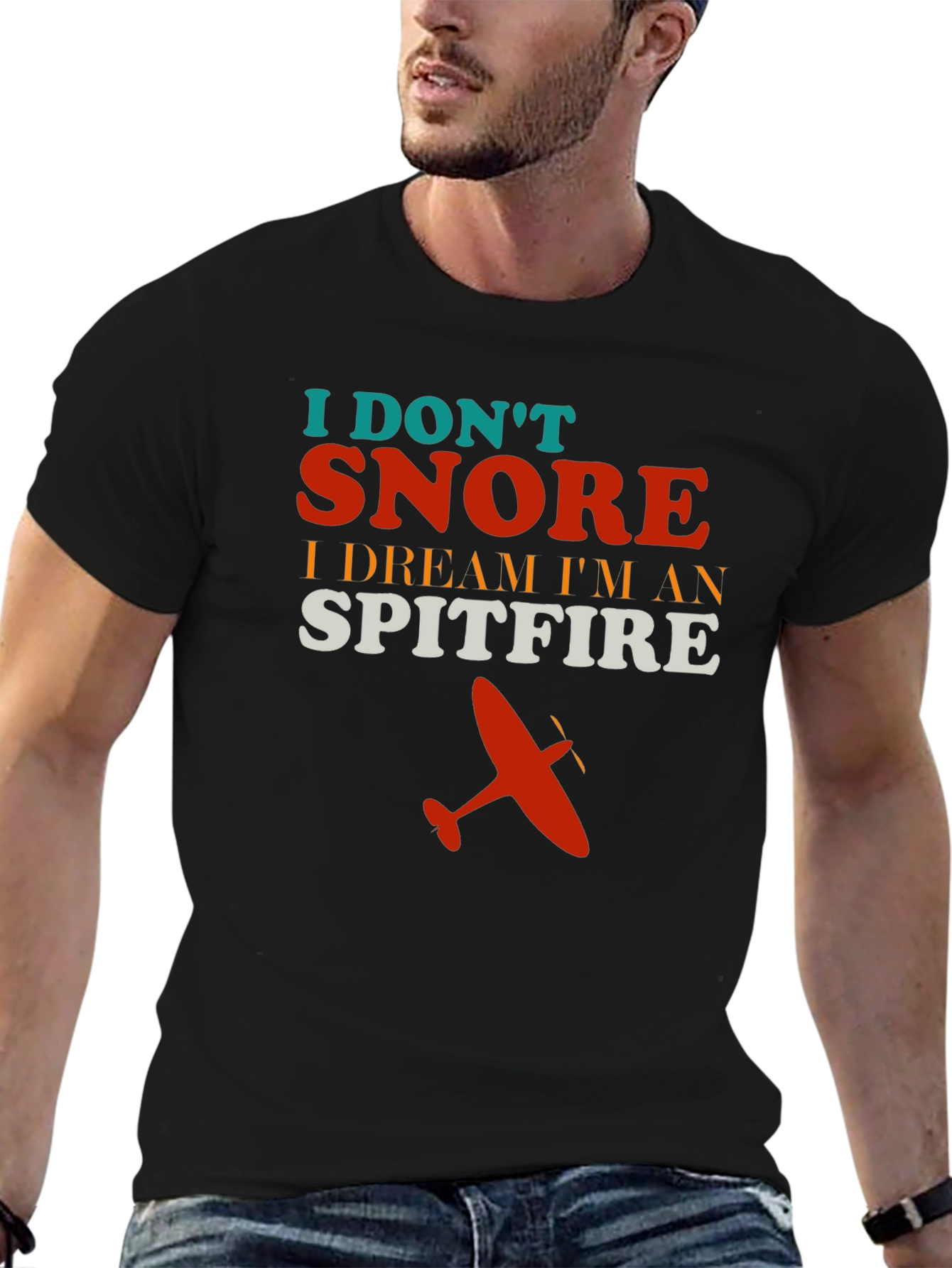Camiseta Hombre No Ronco Soy un Spitfire