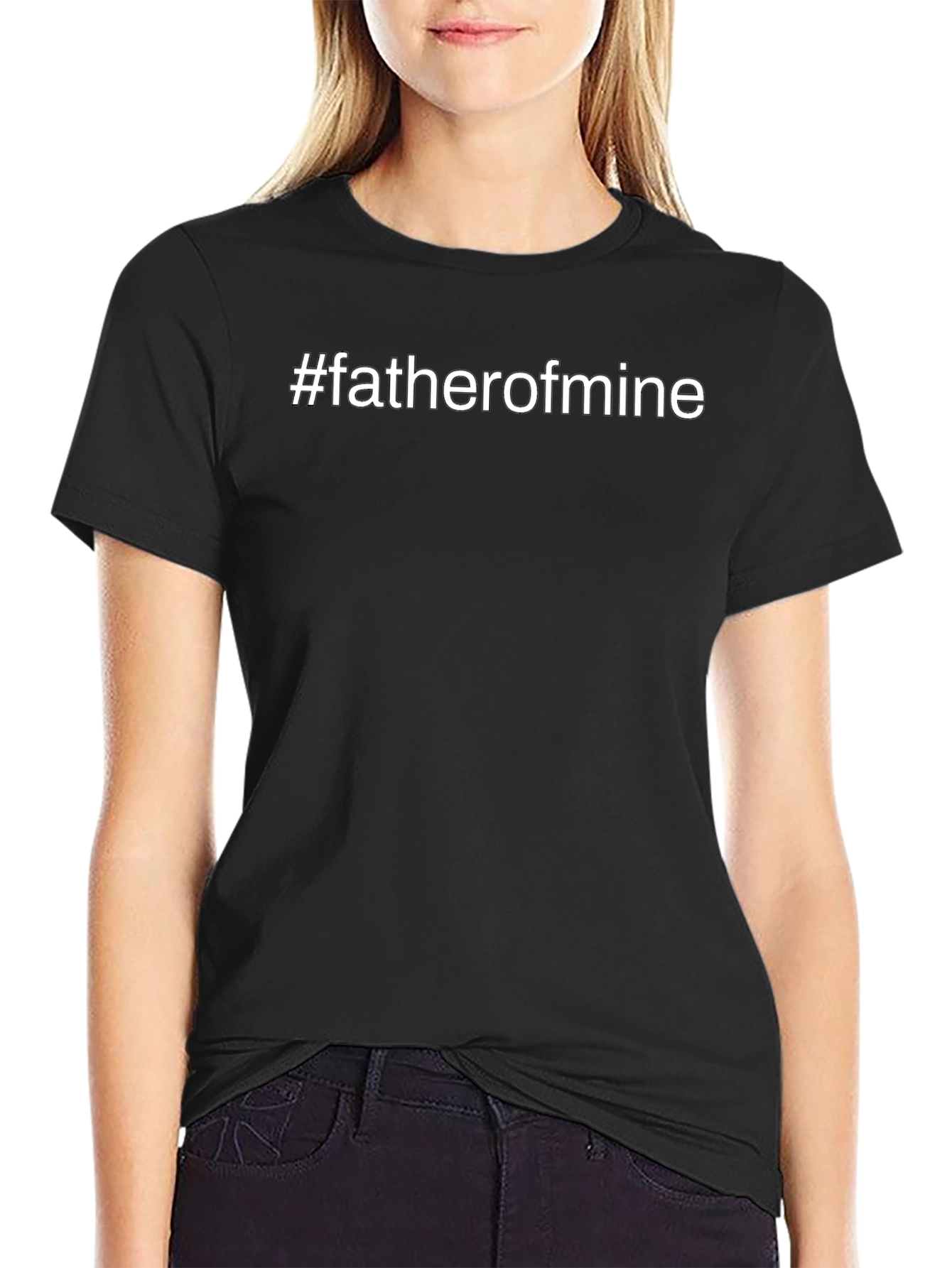 Camiseta Negra #fatherofmine