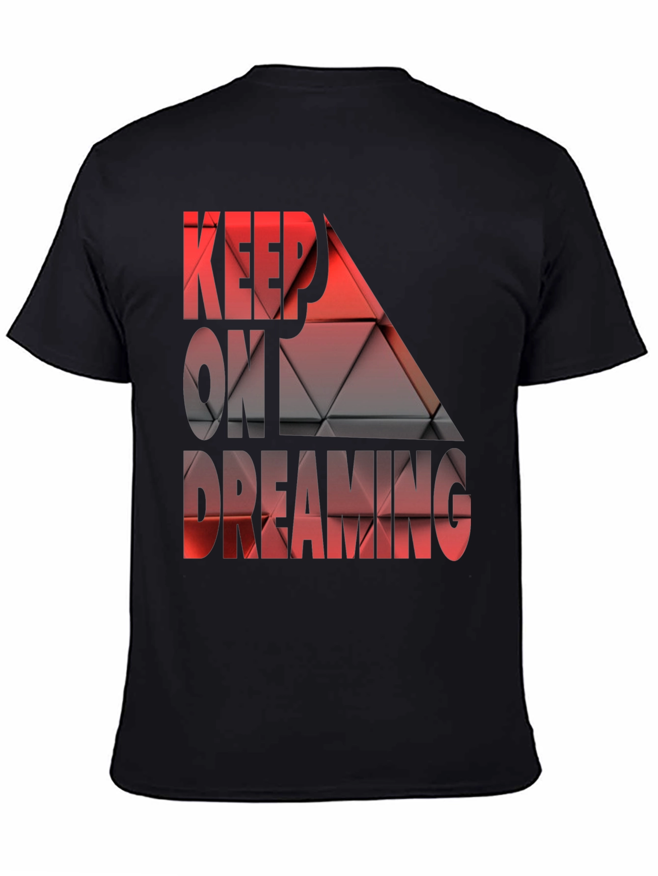 Camiseta Negra Keep On Dreaming