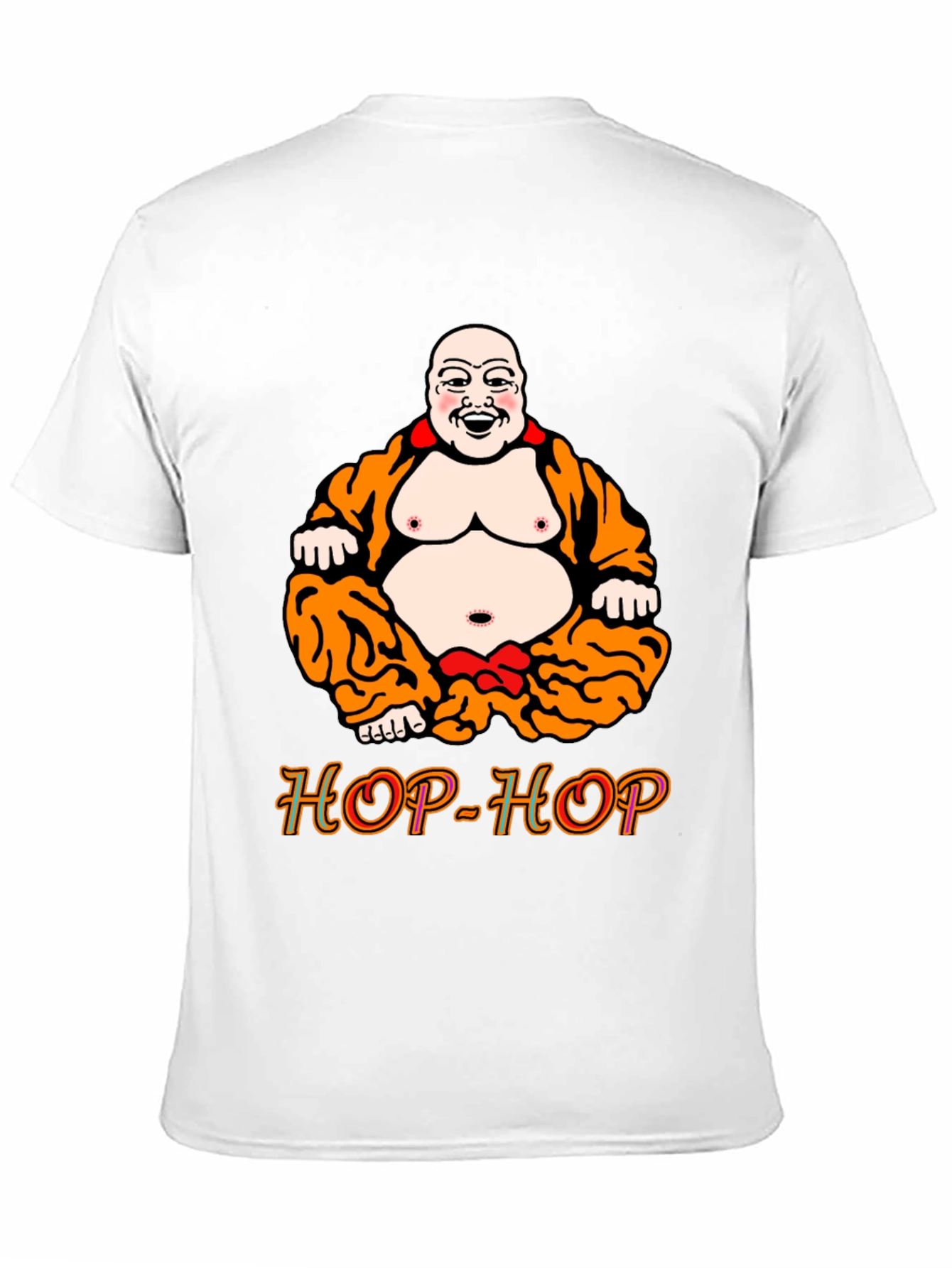 Camiseta Negra Buda HOP-HOP Original