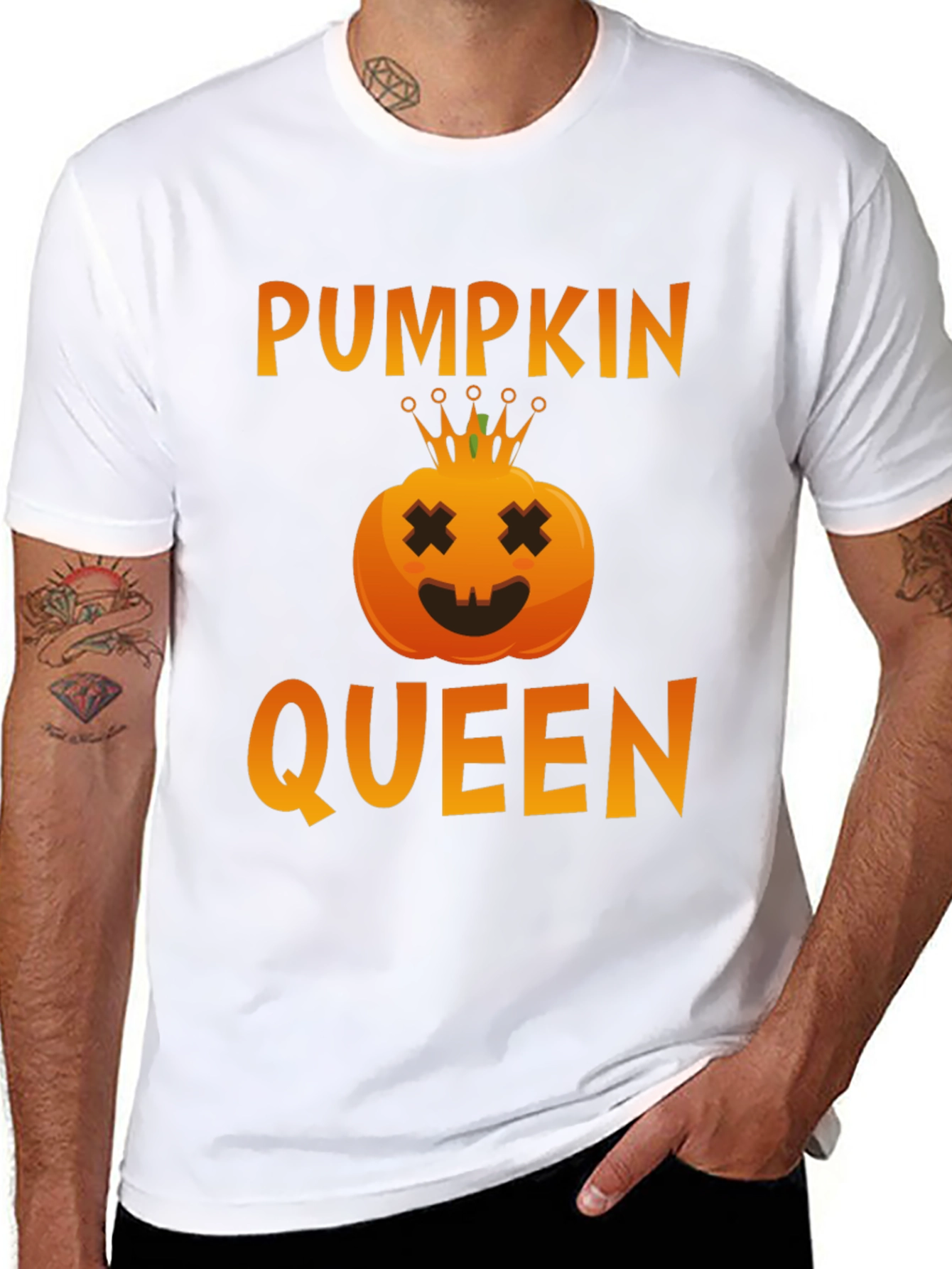 Camiseta Halloween Calabaza Reina
