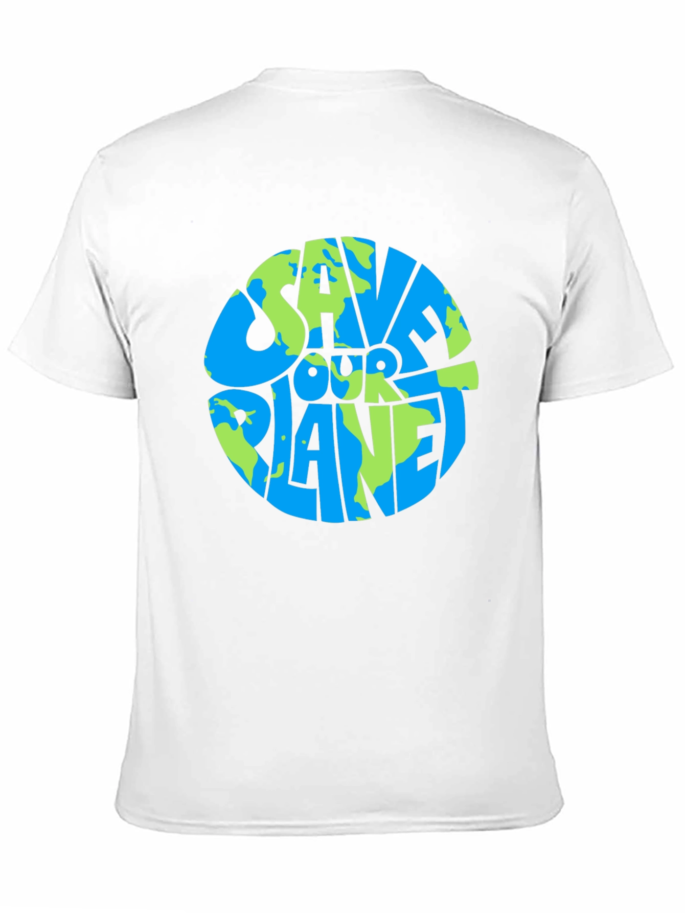 Camiseta Negra Salva Nuestro Planeta