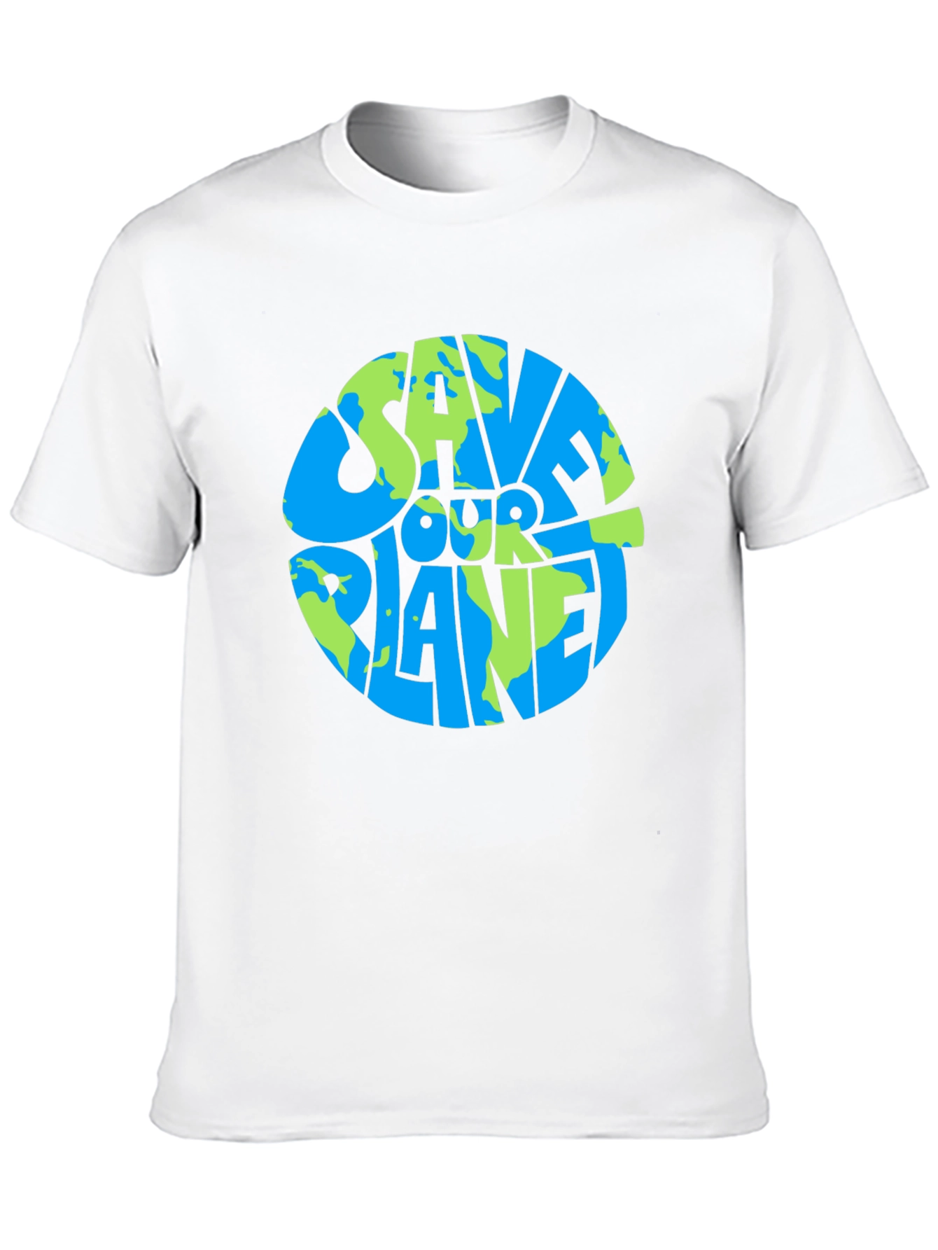 Camiseta Negra Salva Nuestro Planeta