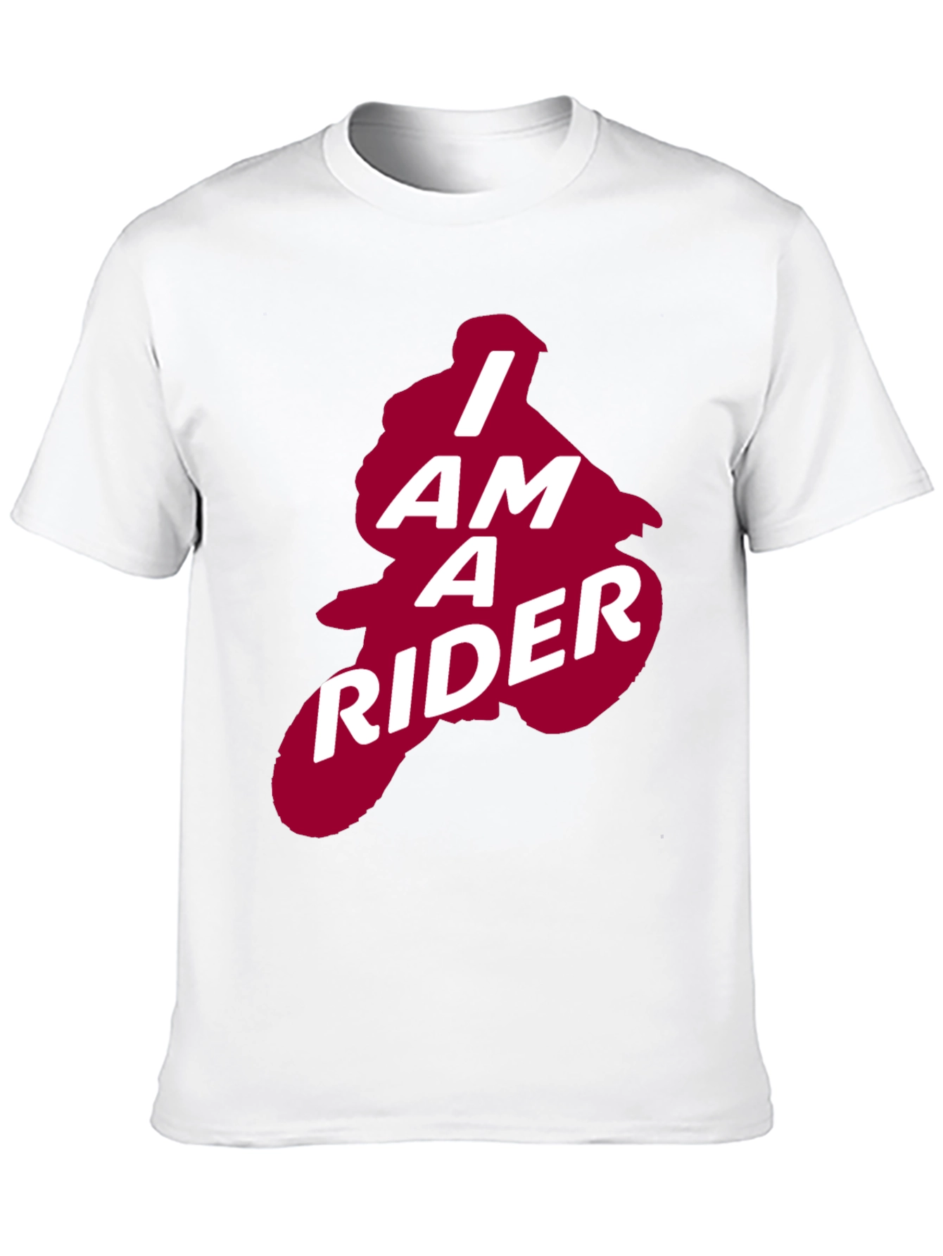 Camiseta Negra I Am A Rider