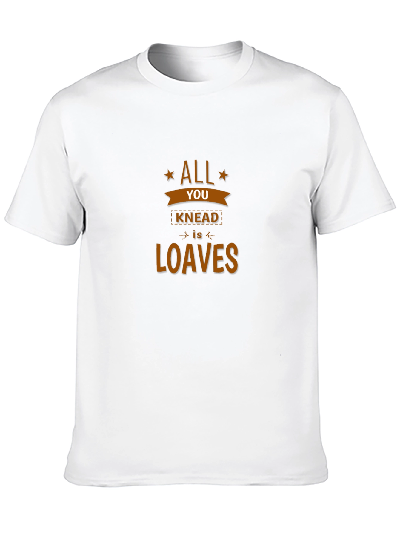 Camiseta Negra Hombre - Diseño Divertido Panadero