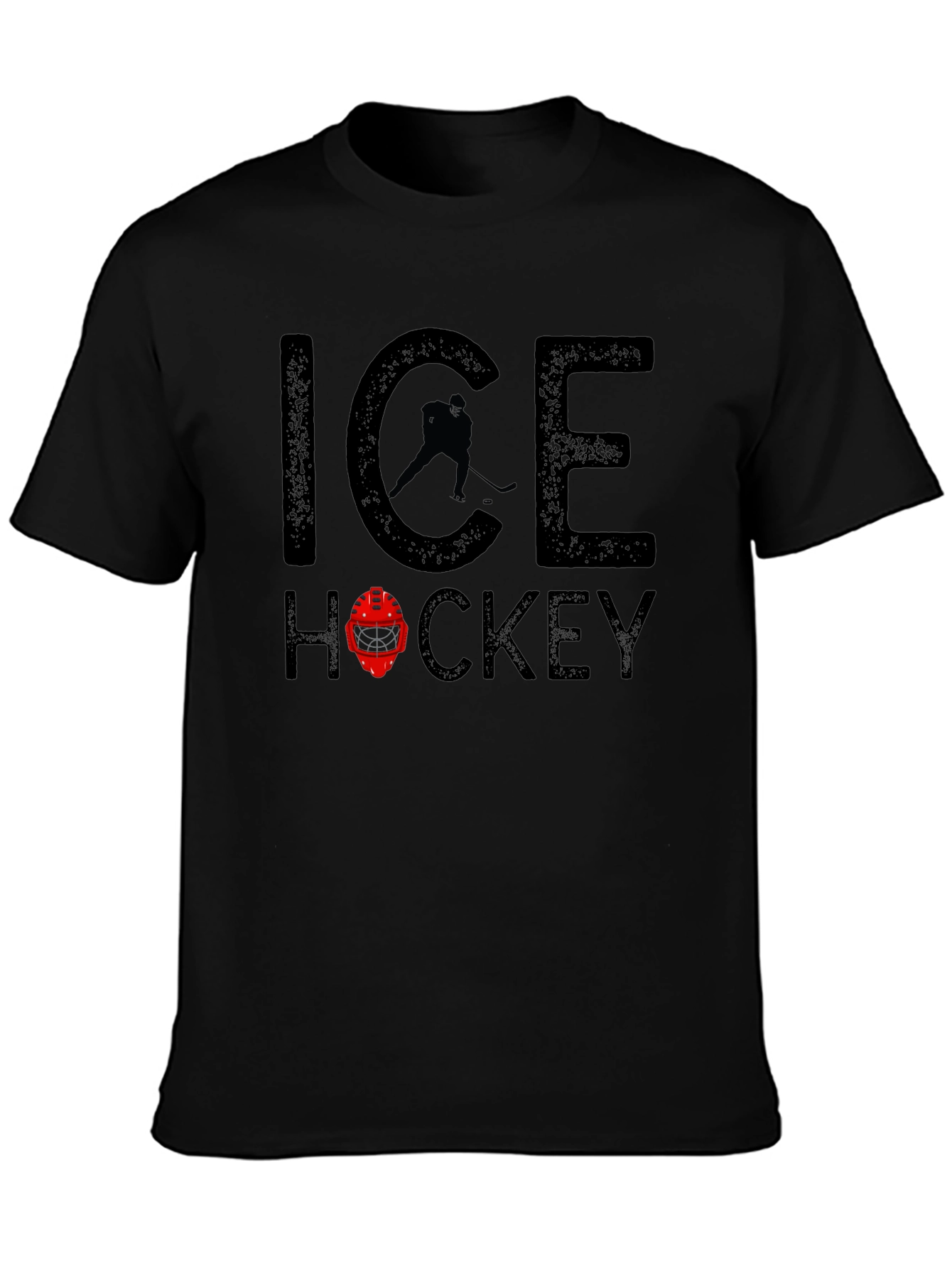 Camiseta Negra Ice Hockey