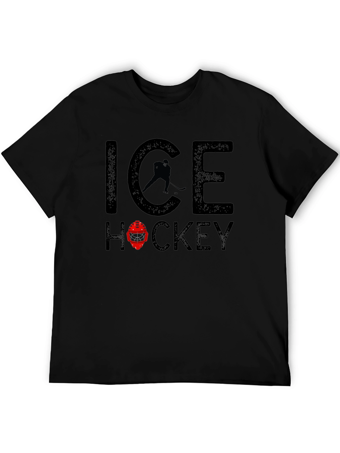 Camiseta Negra Ice Hockey