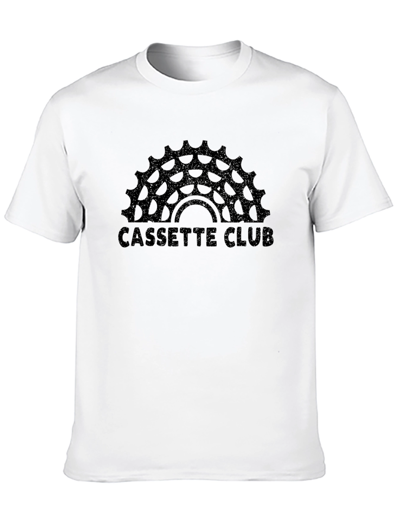 Camiseta Negra Cassette Club