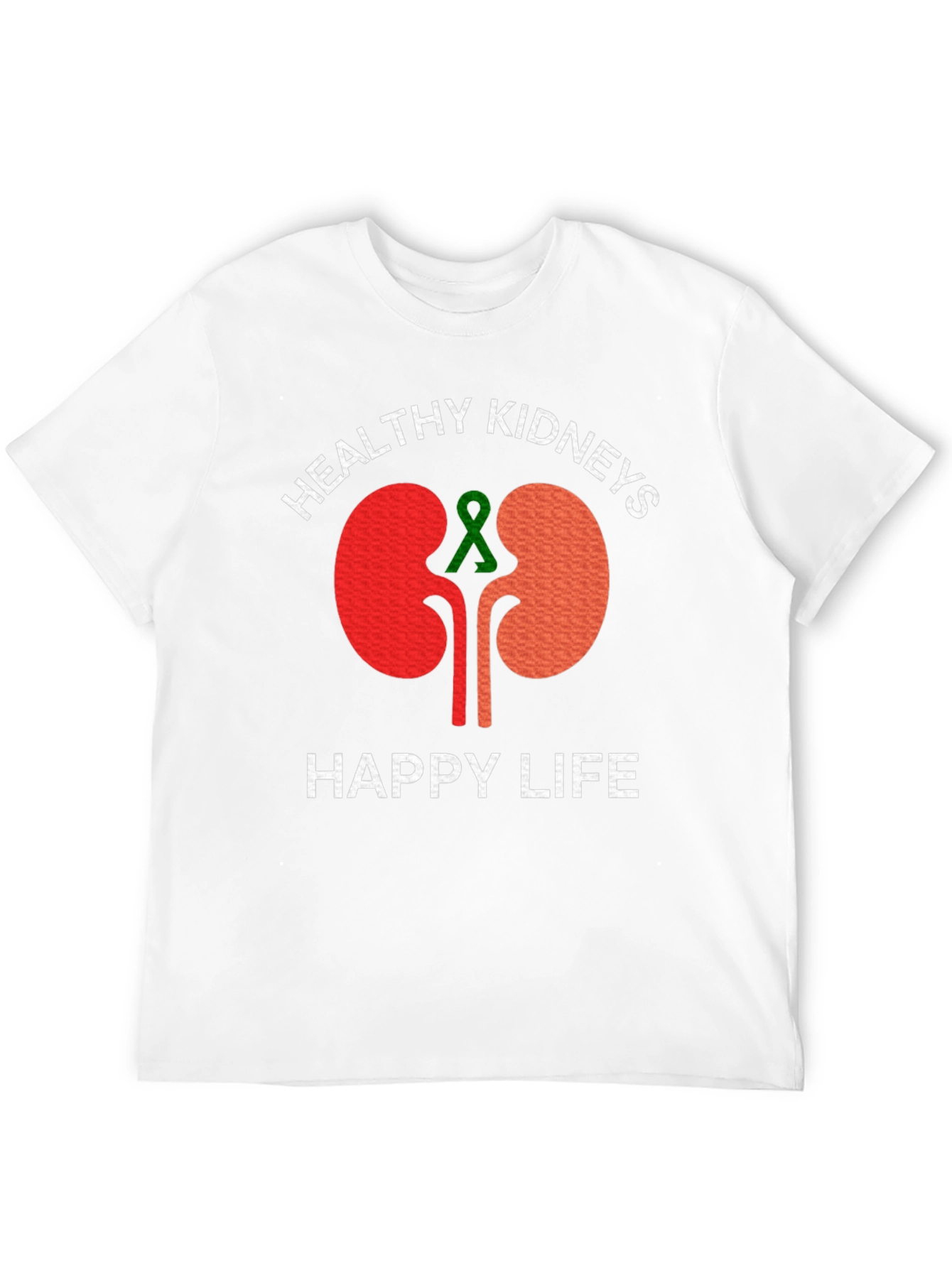 Camiseta Riñones Saludables Vida Feliz