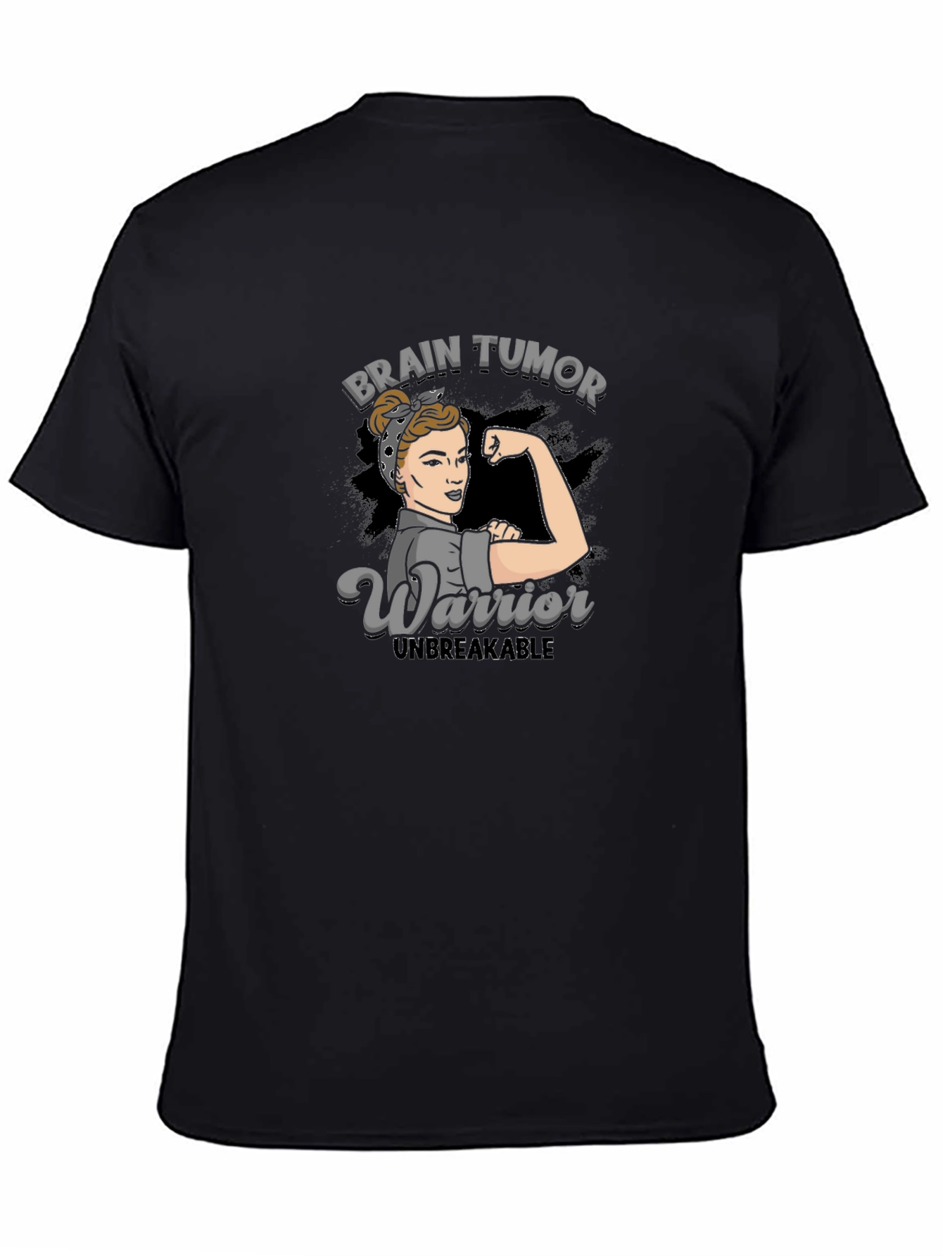 Camiseta Guerrero Tumor Cerebral - Inquebrantable