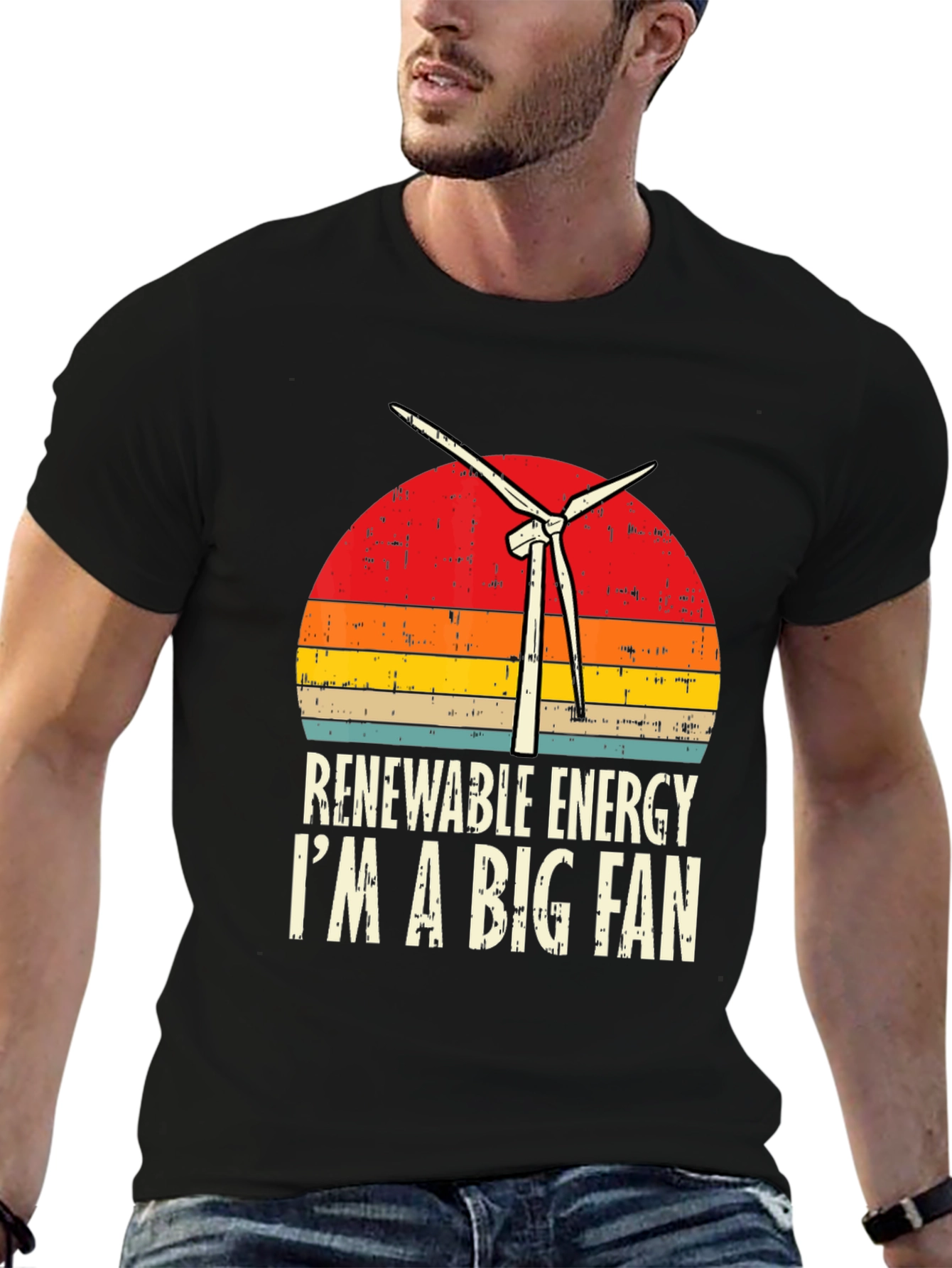 Camiseta Energía Renovable - Soy un Gran Fan