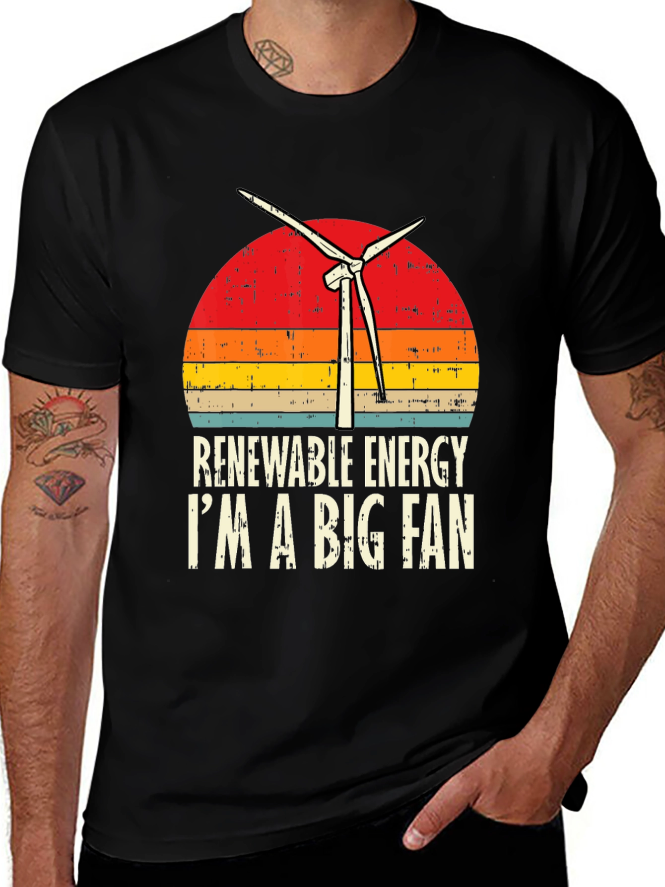 Camiseta Energía Renovable - Soy un Gran Fan