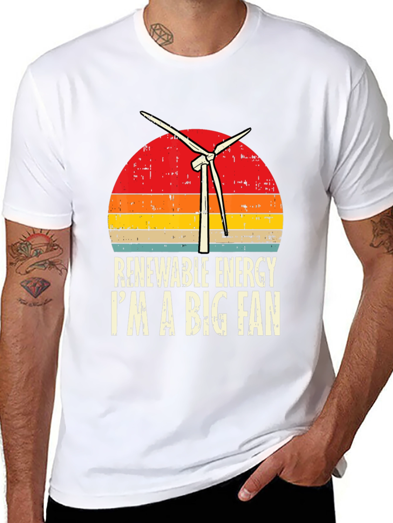 Camiseta Energía Renovable - Soy un Gran Fan