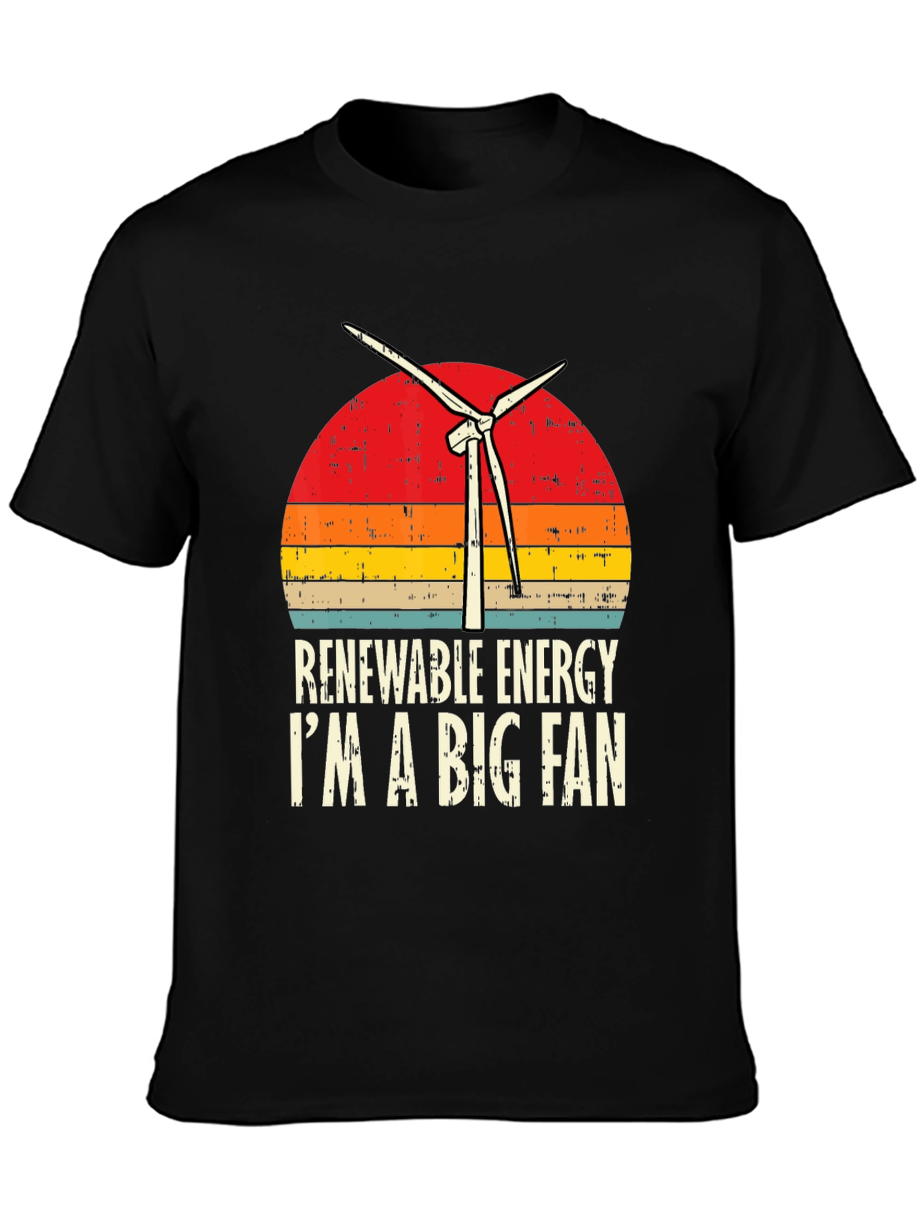 Camiseta Energía Renovable - Soy un Gran Fan