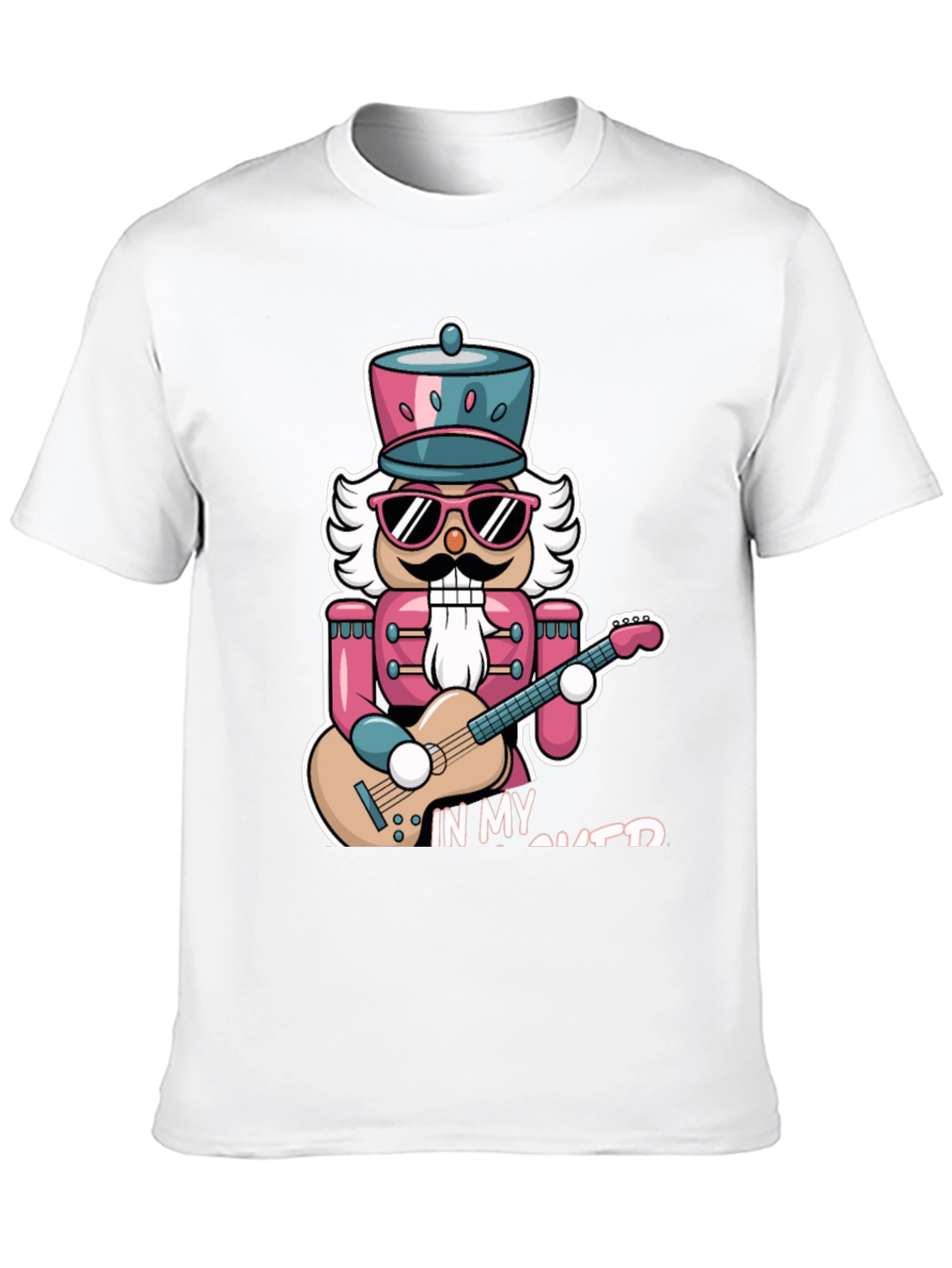Camiseta Negra Nutcracker Guitarrista