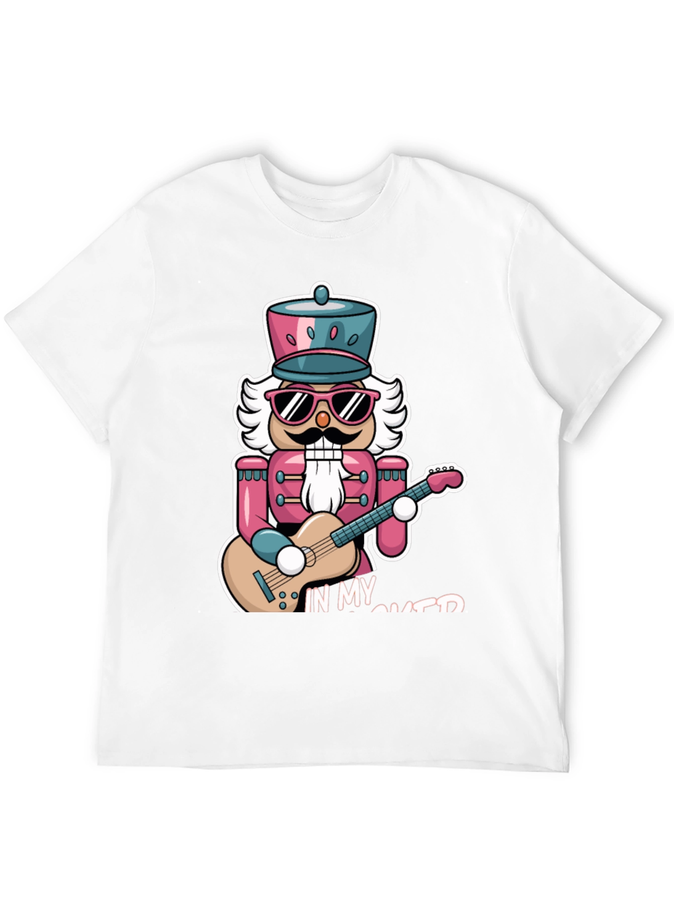 Camiseta Negra Nutcracker Guitarrista