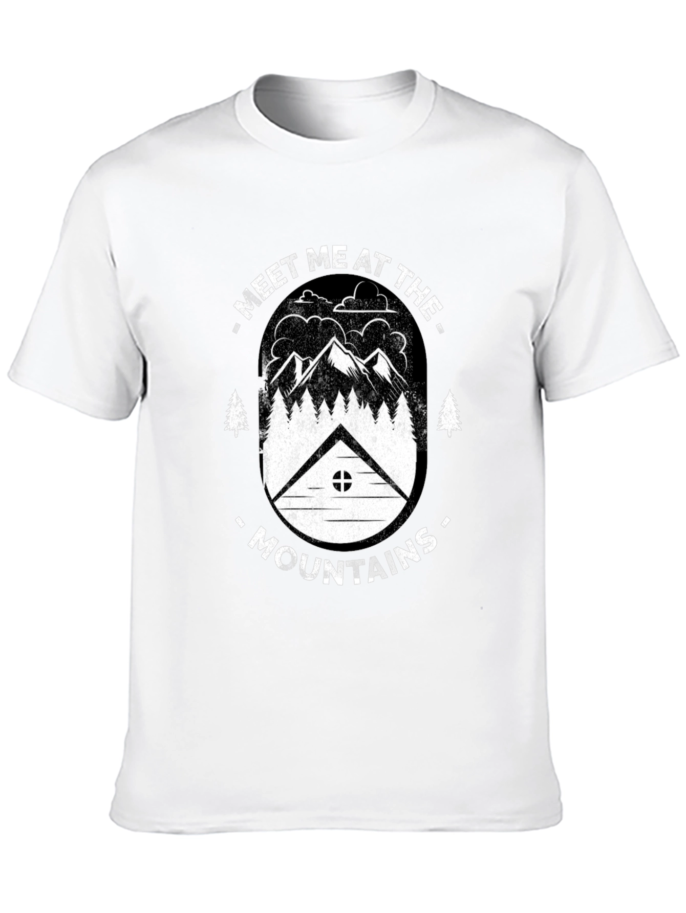 Camiseta Negra Meet Me At The Mountains