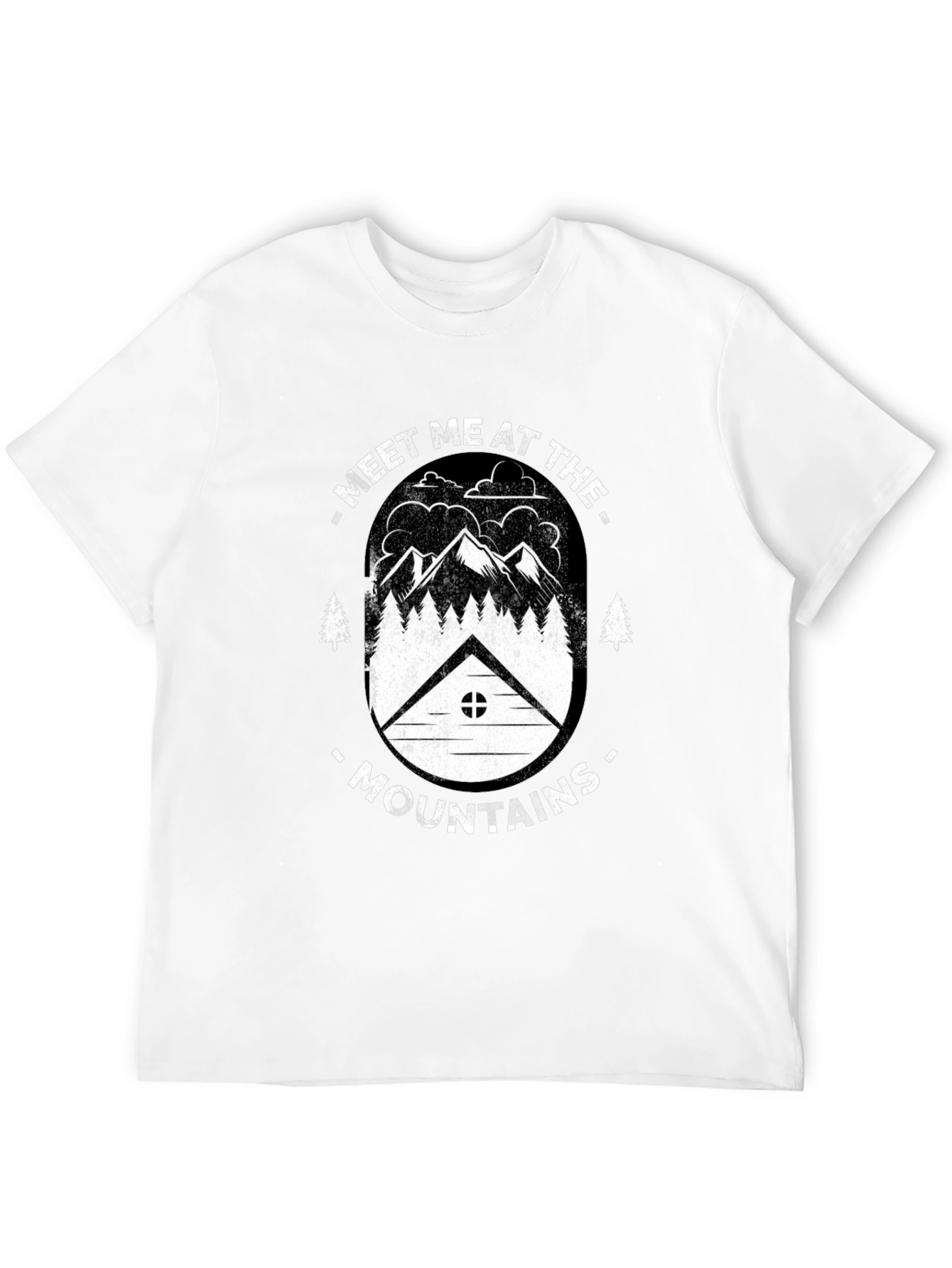 Camiseta Negra Meet Me At The Mountains