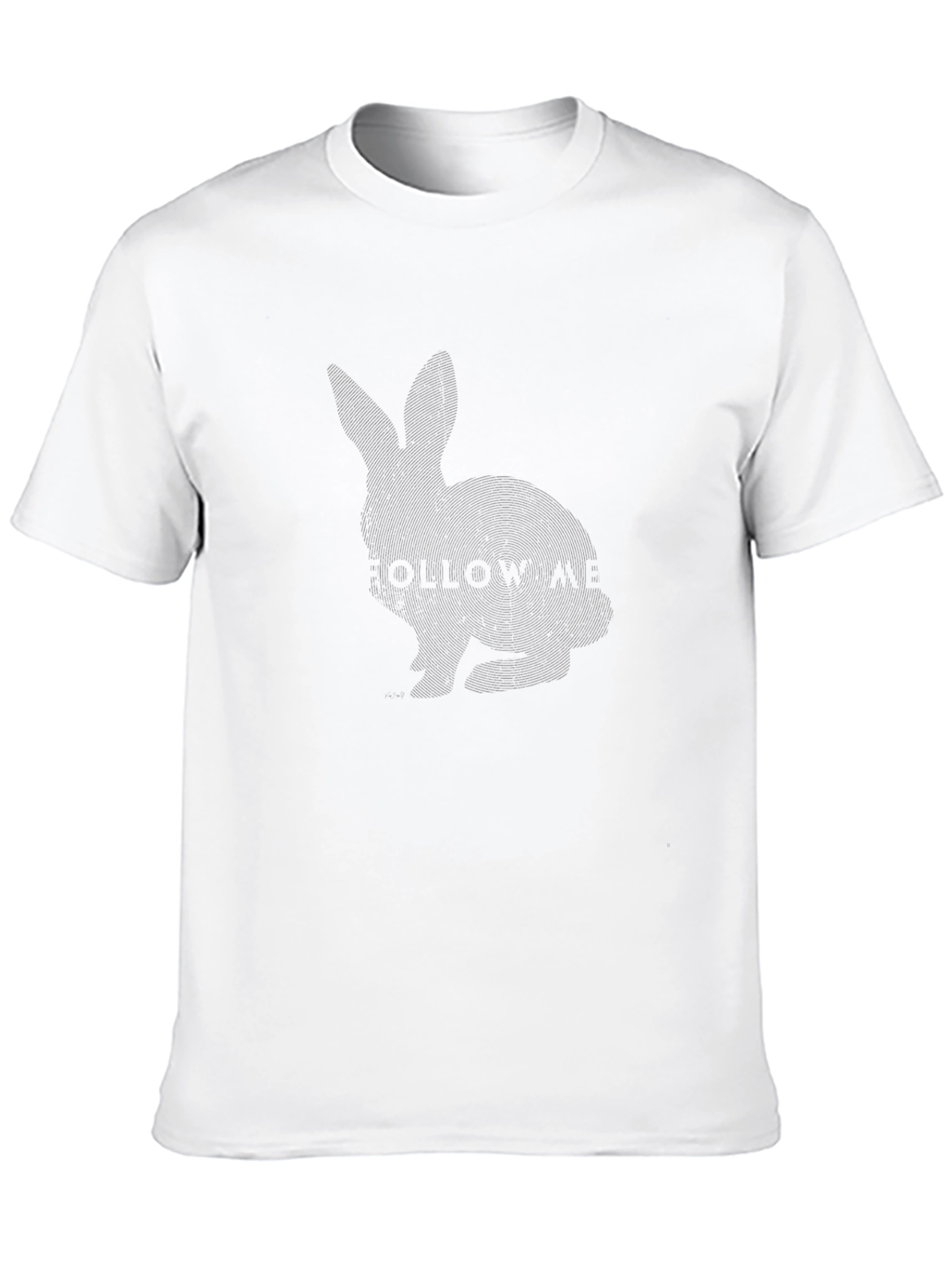 Camiseta Negra Casual con Diseño Misterioso