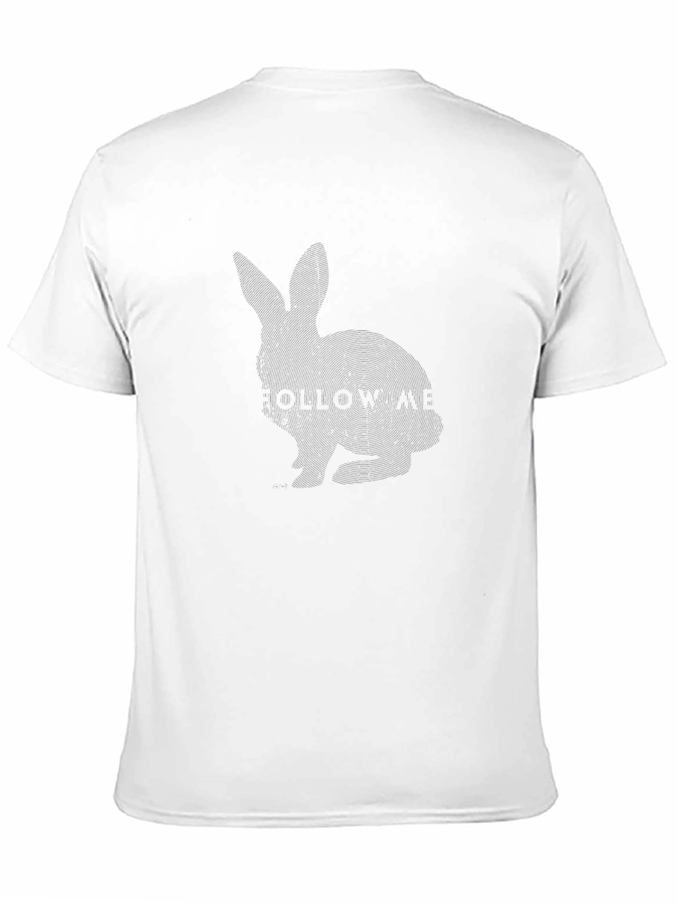 Camiseta Negra Casual con Diseño Misterioso