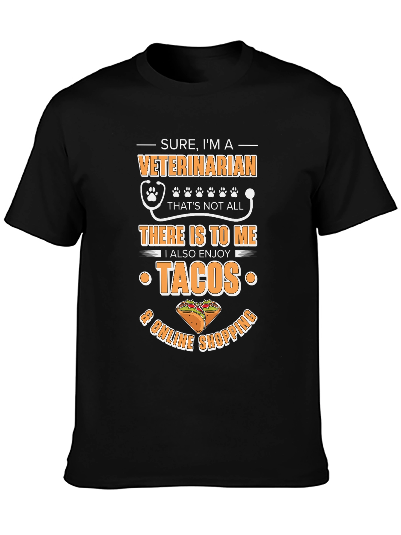 Camiseta Veterinaria Tacos y Compras Online