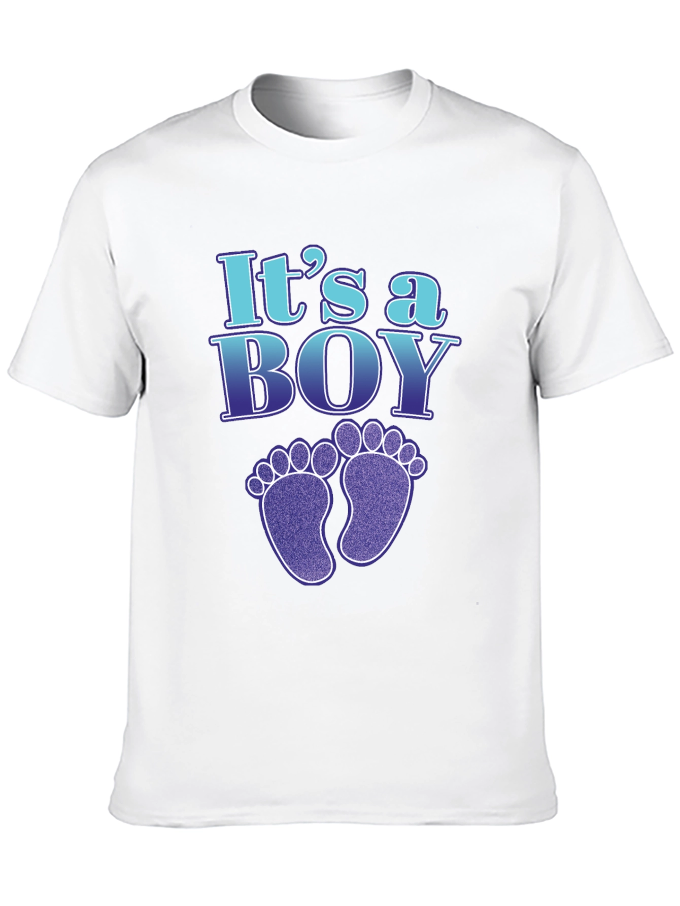 Camiseta Es un niño para futura mamá y papá