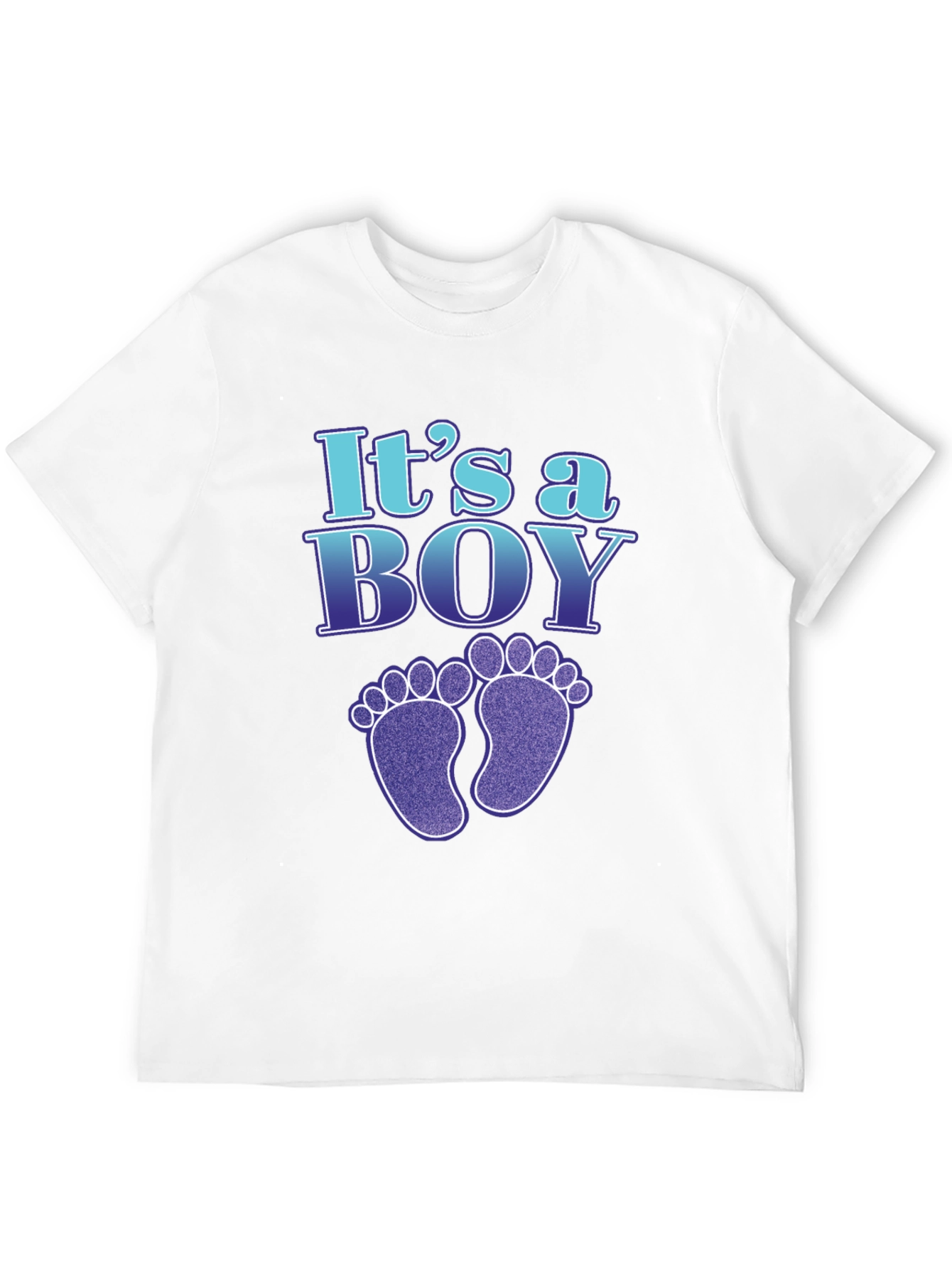 Camiseta Es un niño para futura mamá y papá