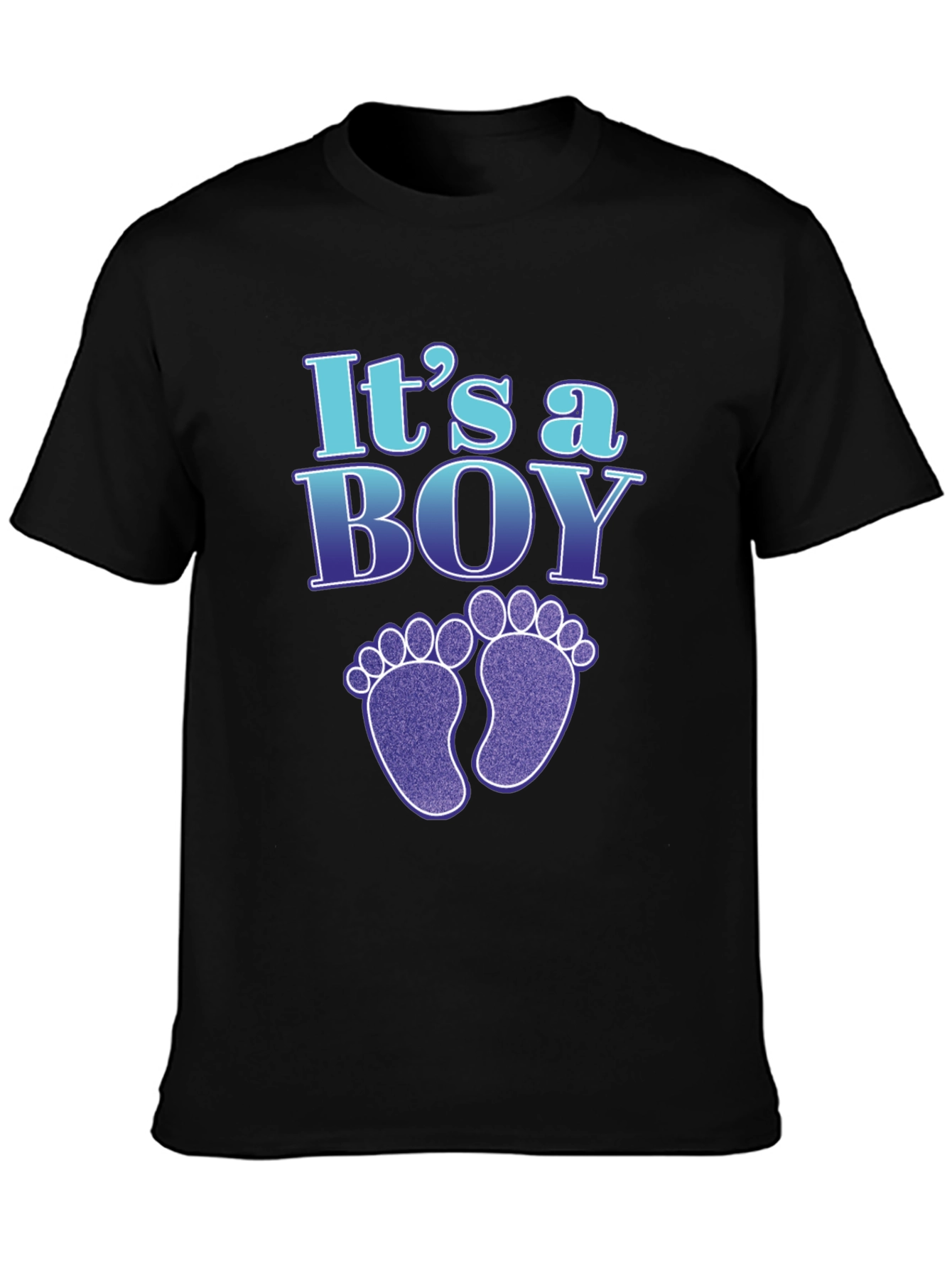 Camiseta Es un niño para futura mamá y papá