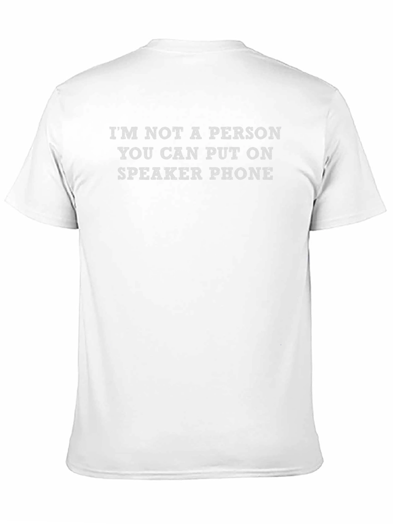Camiseta Negra: No Soy Altavoz