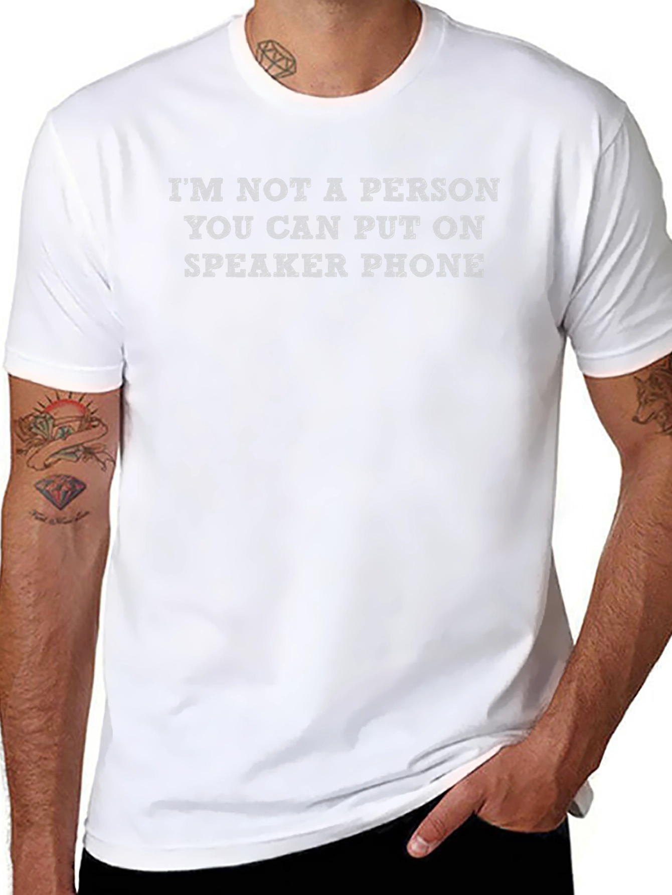 Camiseta Negra: No Soy Altavoz