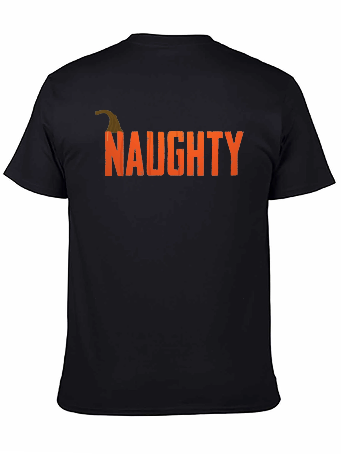 Camiseta Negra Naughty Pumpkin