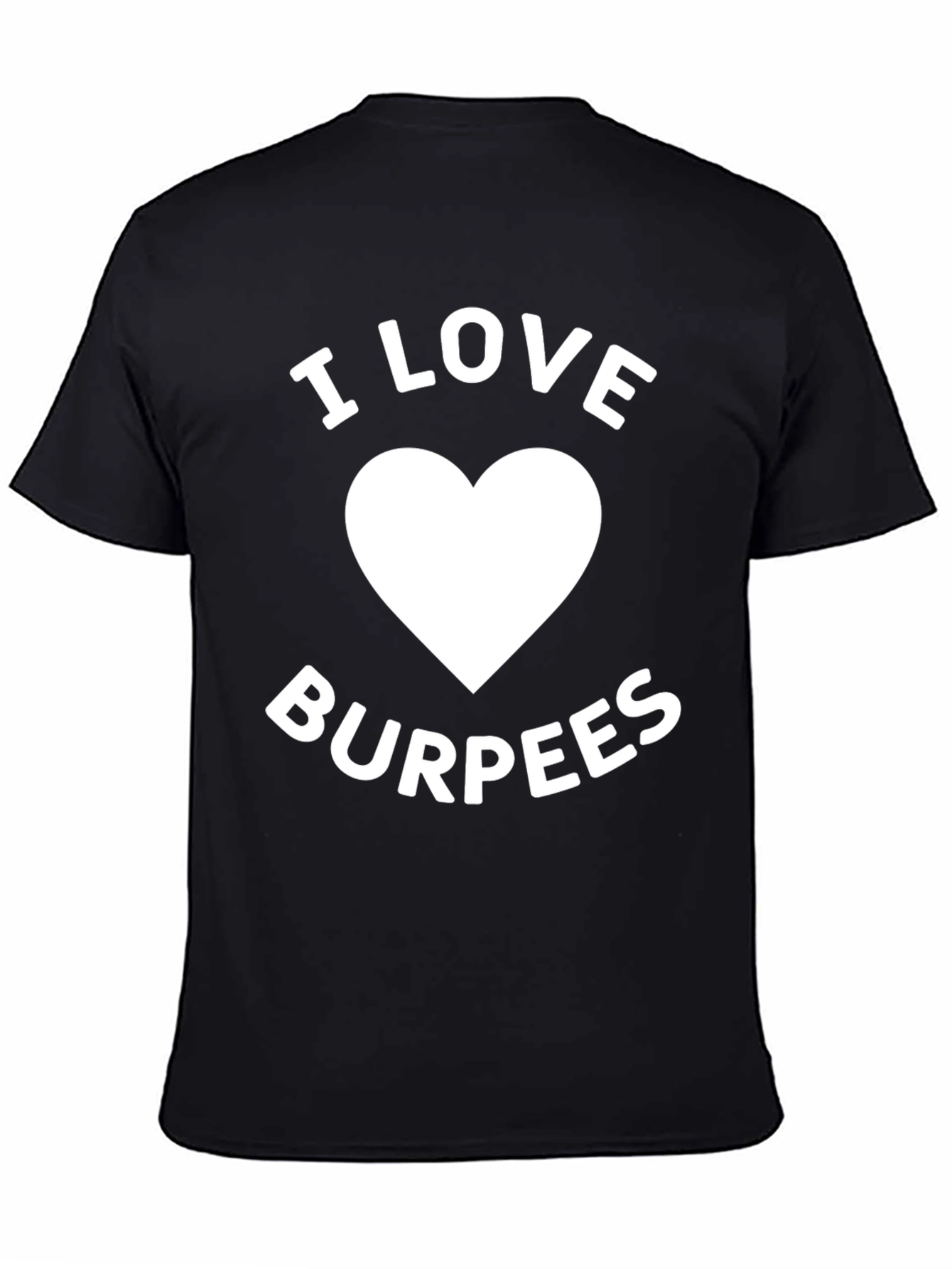 Camiseta Negra Amo los Burpees