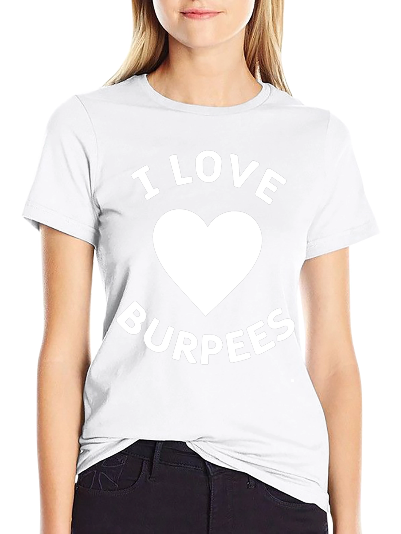 Camiseta Negra Amo los Burpees