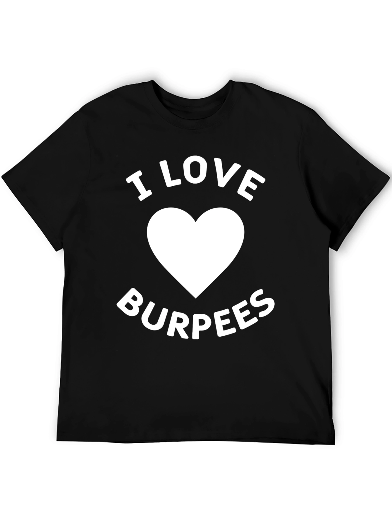 Camiseta Negra Amo los Burpees