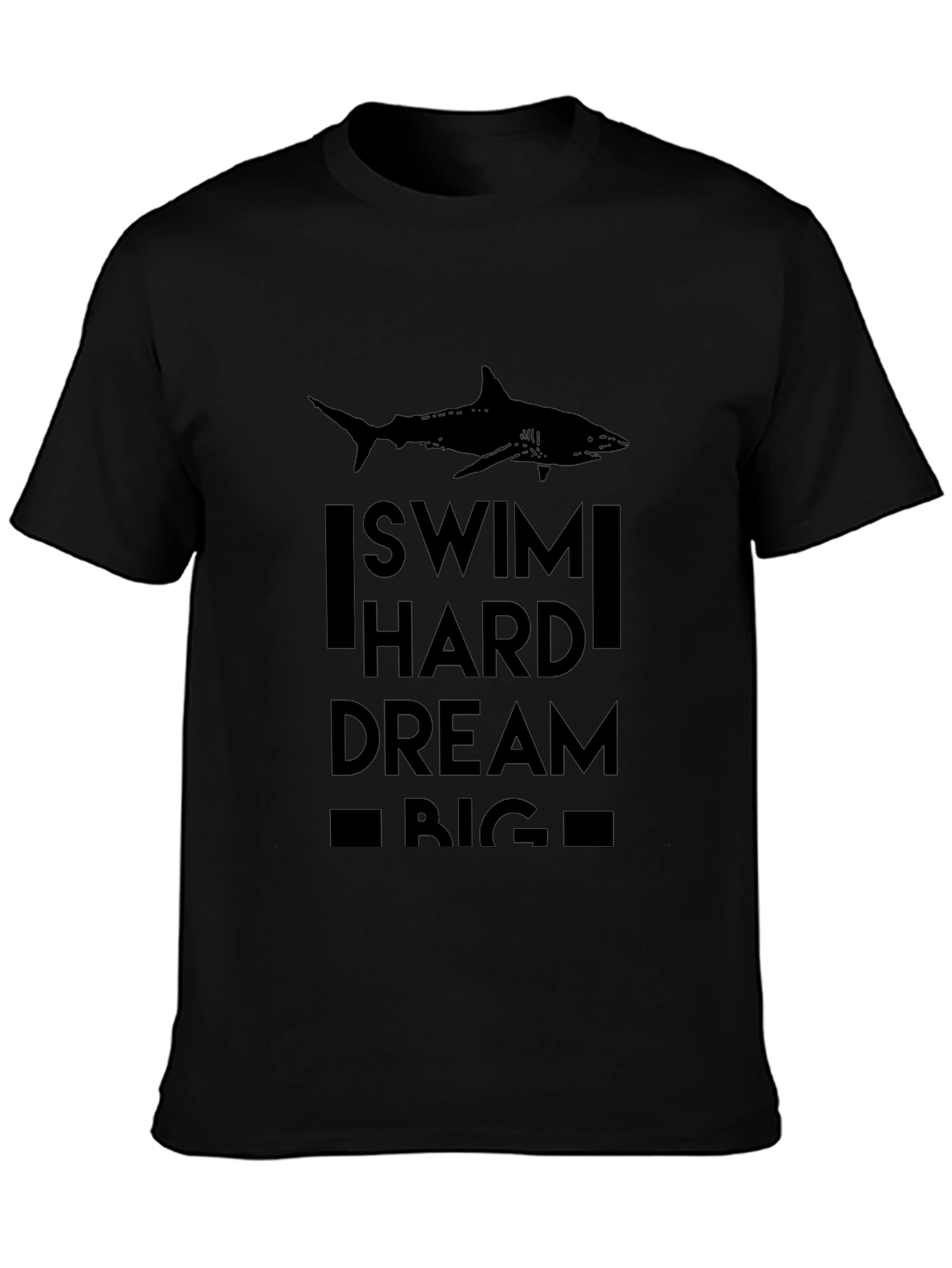 Camiseta Negra: Nada Duro Sueña en Grande