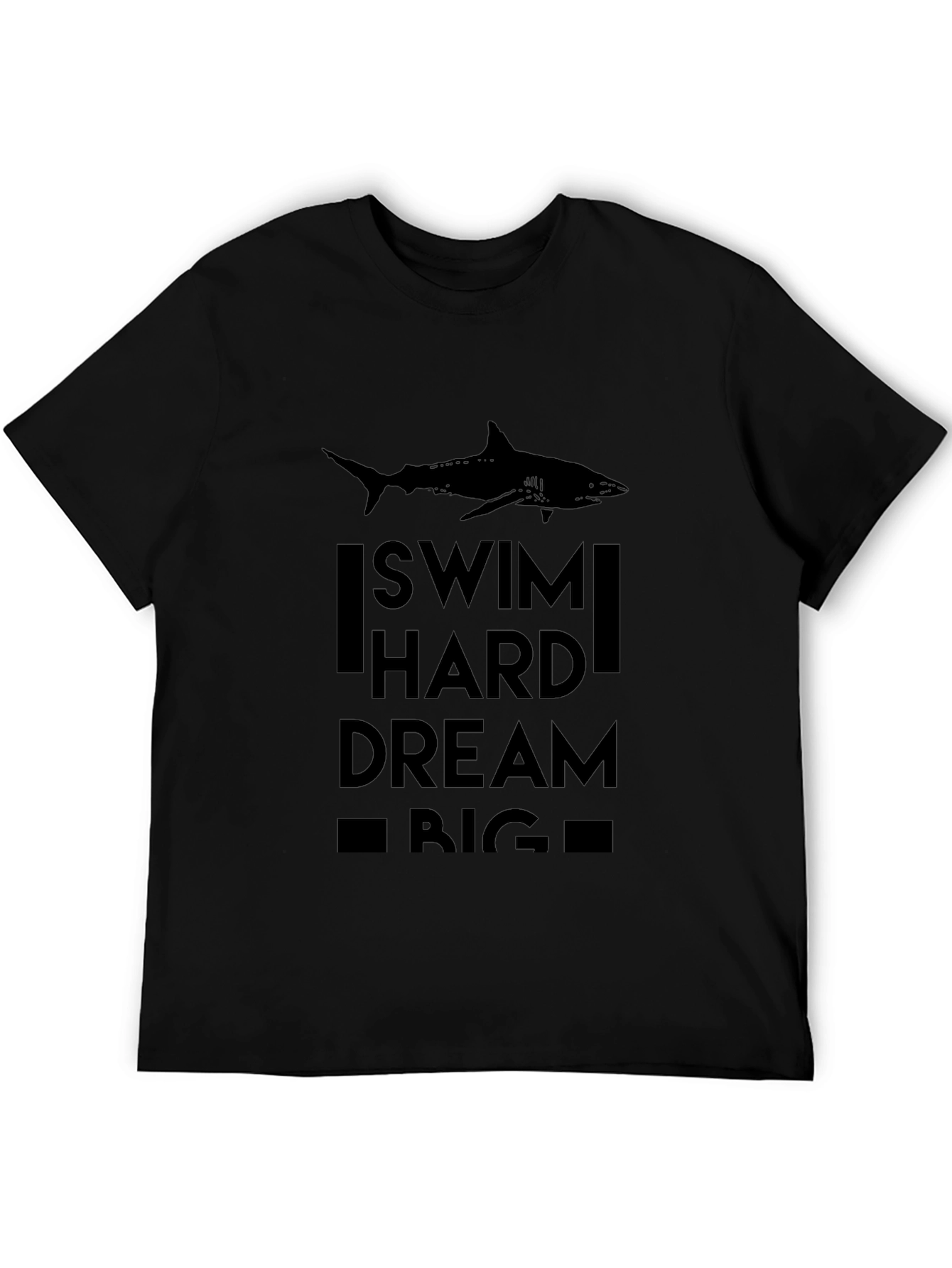 Camiseta Negra: Nada Duro Sueña en Grande