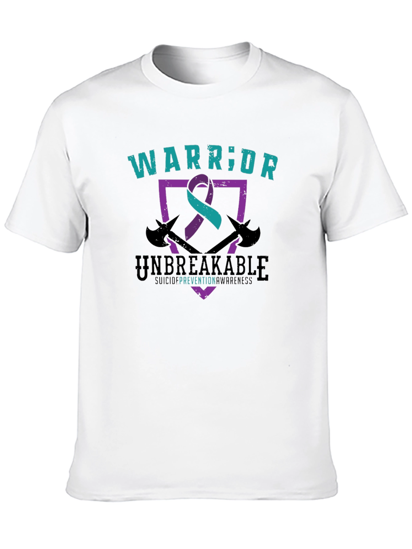 Camiseta Guerrero Inquebrantable - Conciencia Suicida