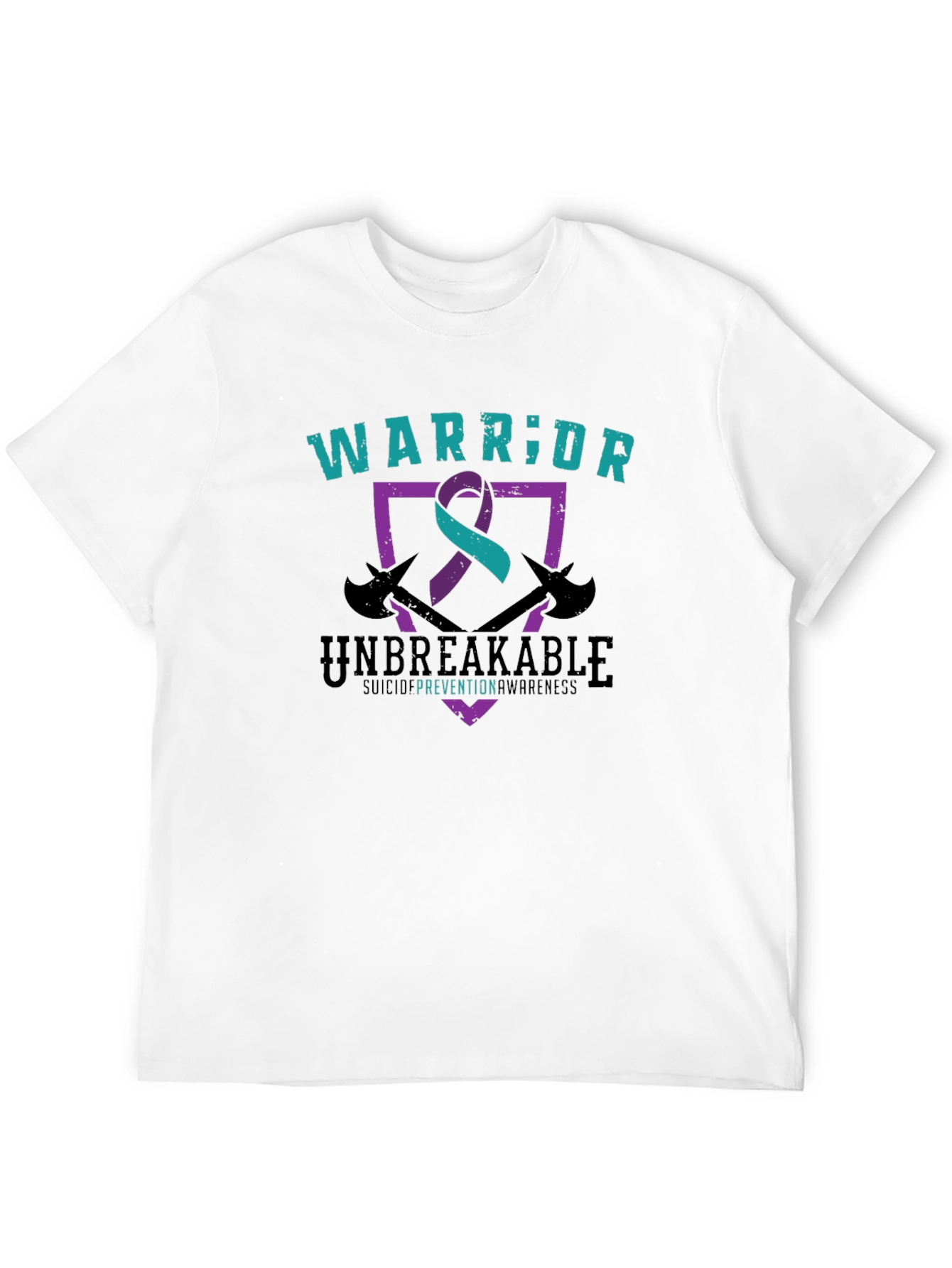 Camiseta Guerrero Inquebrantable - Conciencia Suicida