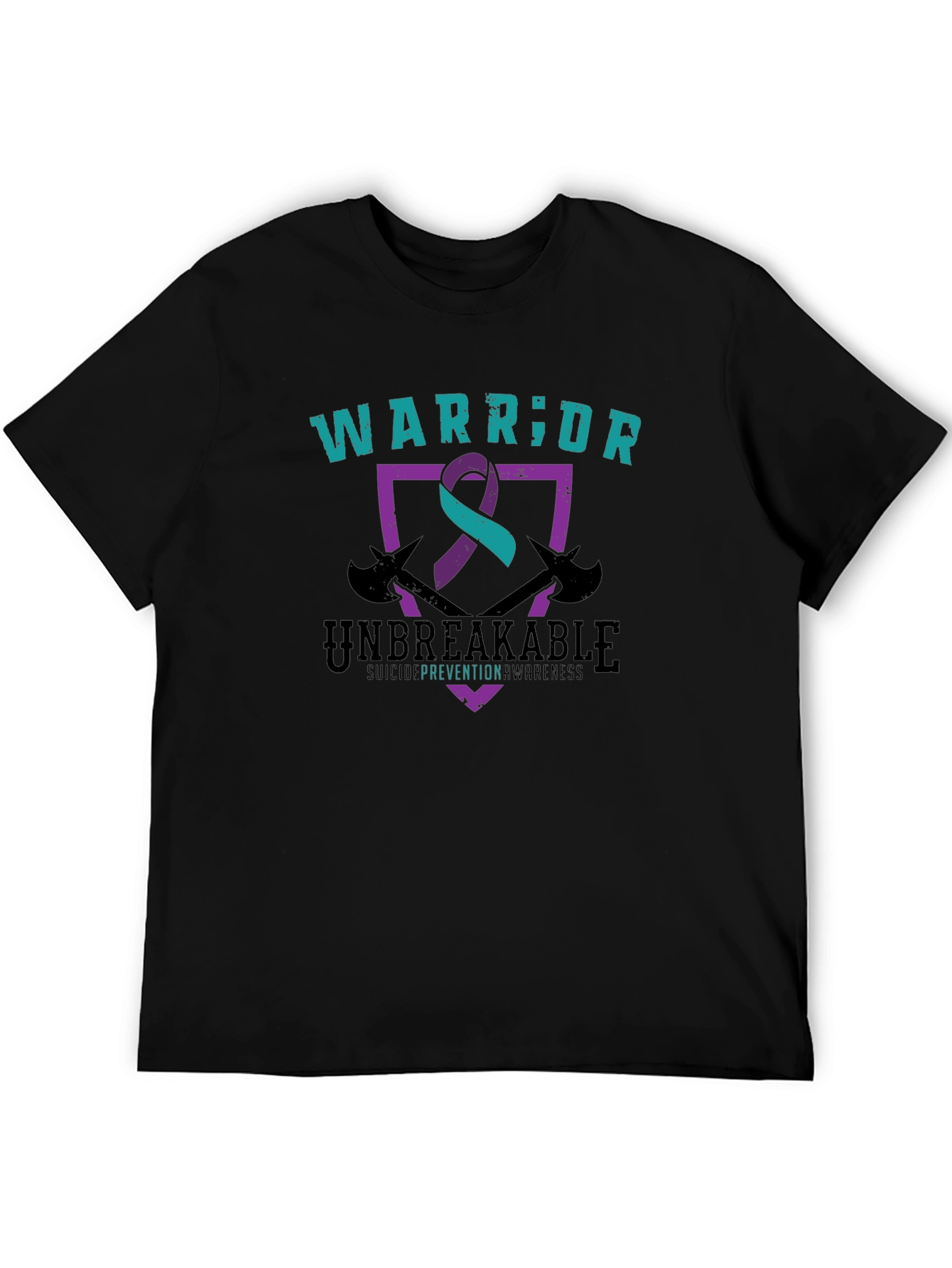 Camiseta Guerrero Inquebrantable - Conciencia Suicida